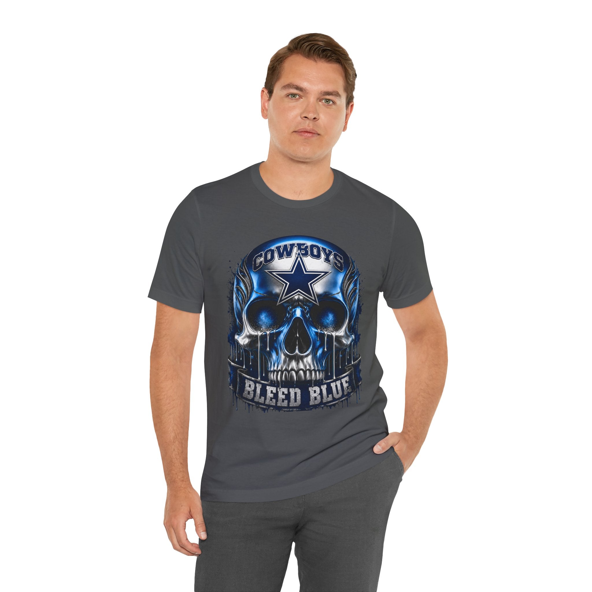 Custom Your Choice|NFL Team Skull T-Shirt — Fan Pride Graphic Tee