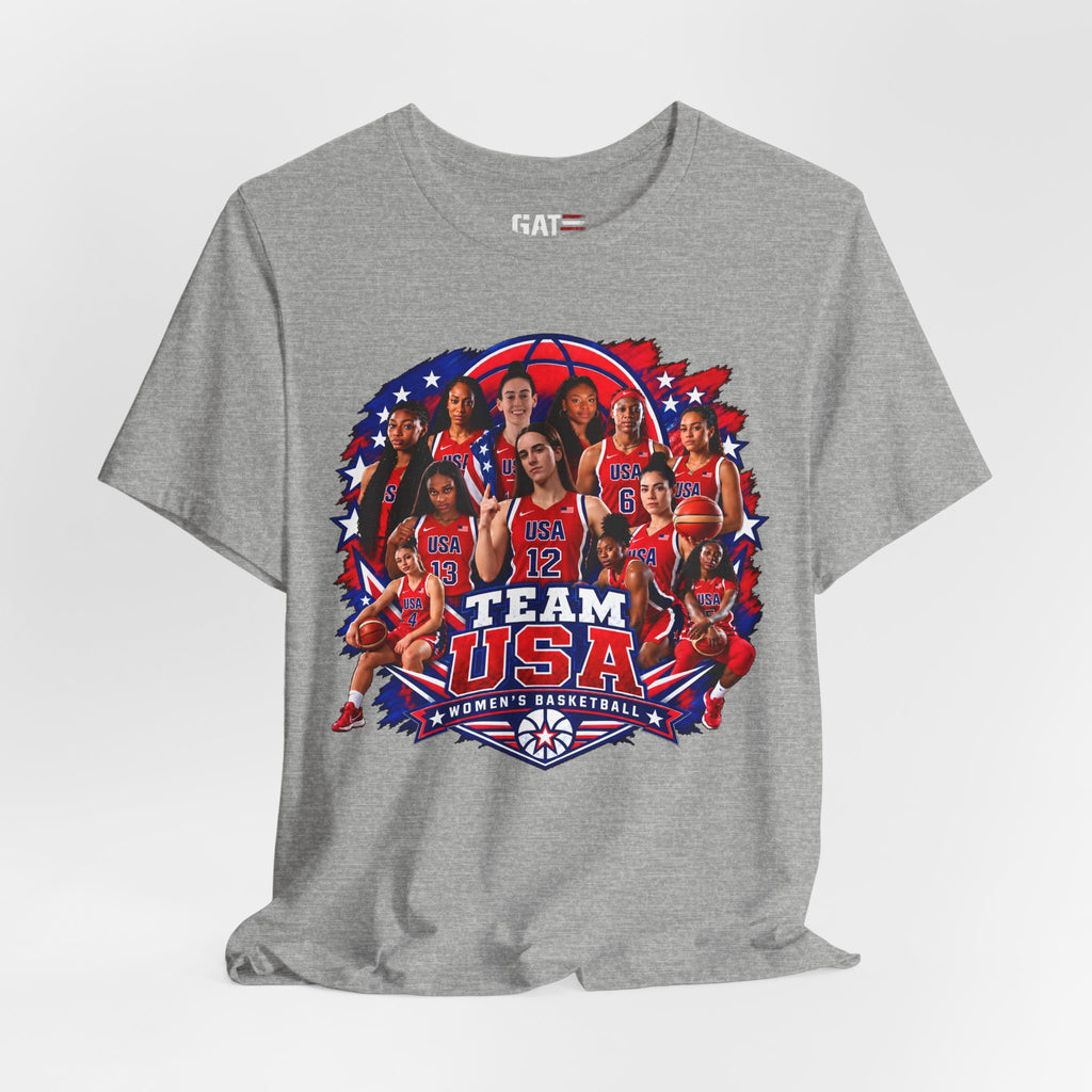 Team USA Women's Basketball Shirt | FIBA Tee 2026 Design 1