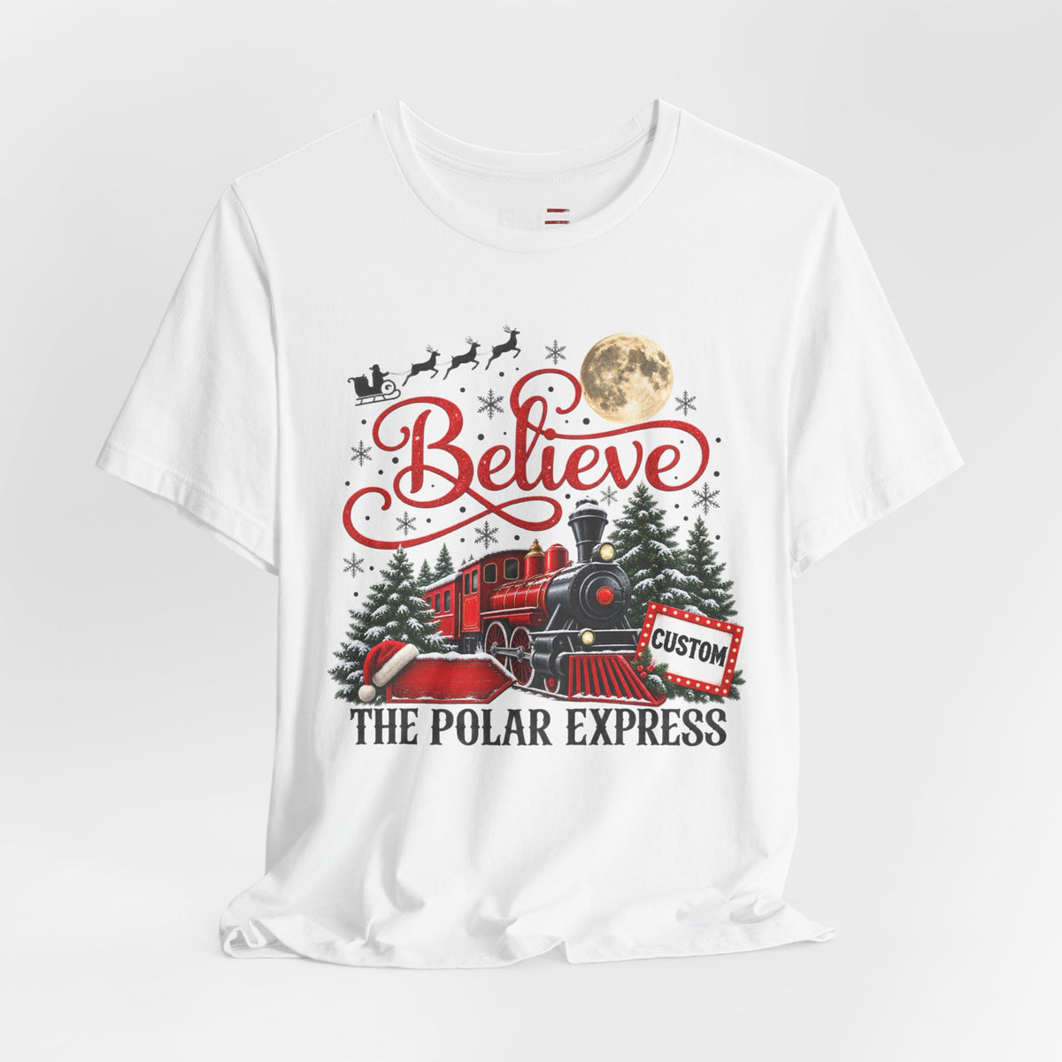 Personalized Polar Express Shirt - product mockup view 33