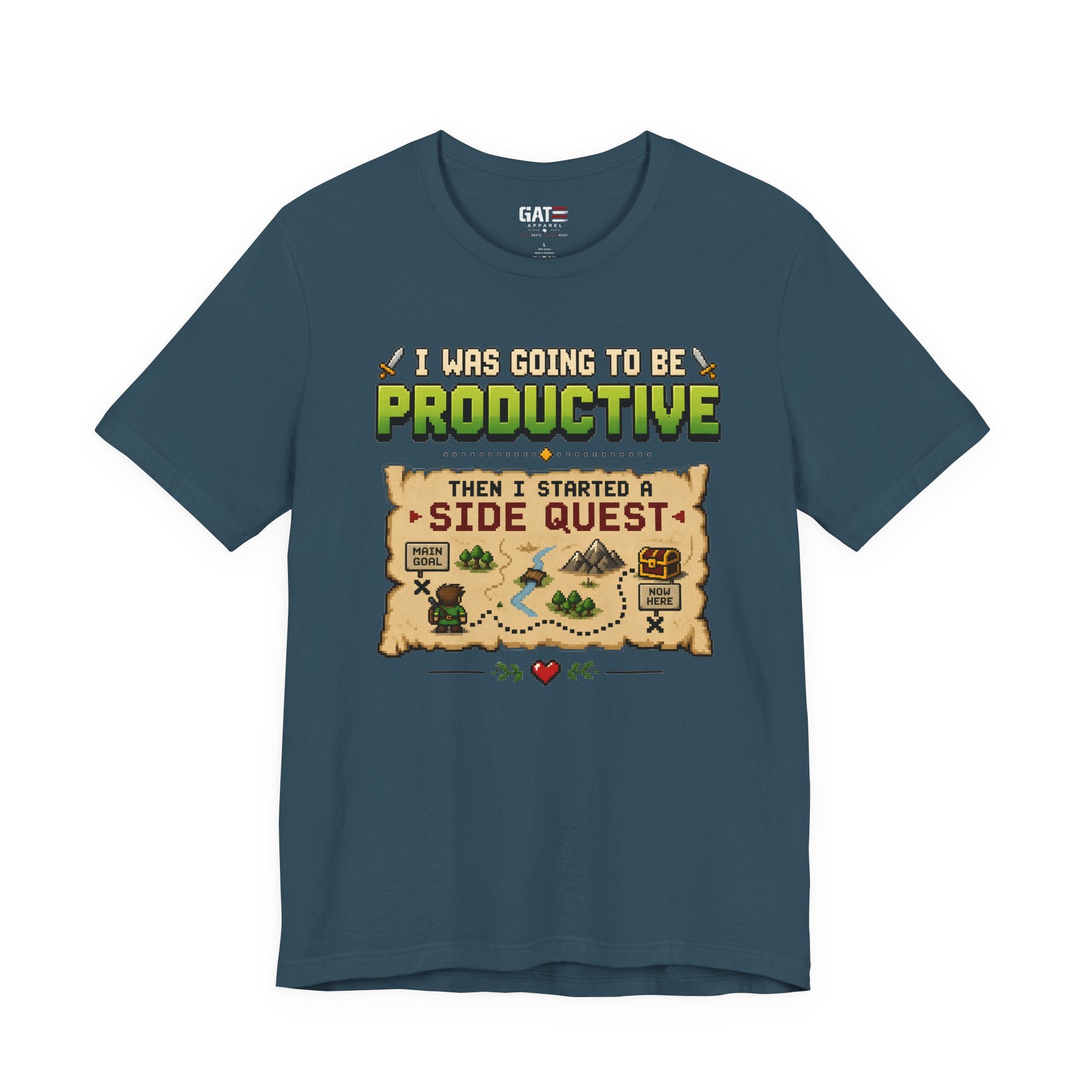 Side Quest Shirt | Retro Gaming Tee