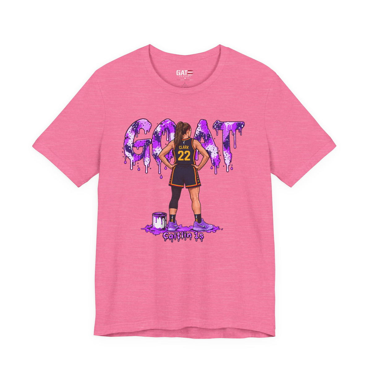 Caitlin Clark Caitlin 1s GOAT Purple Fade Sneaker Shirt