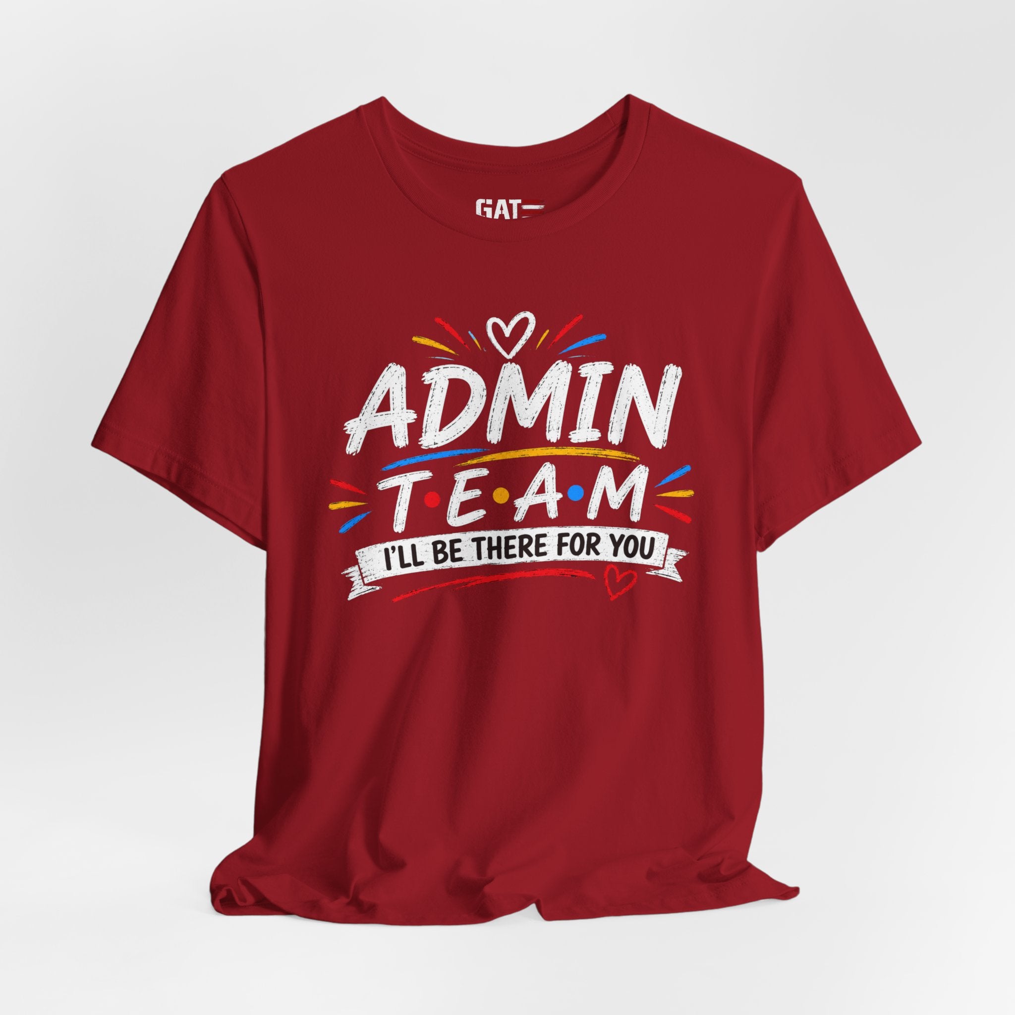 Admin Team Tee, Teacher Squad Shirt, School Administration Shirt, Grade Level Team Gift, School Staff Apparel, Friends Theme