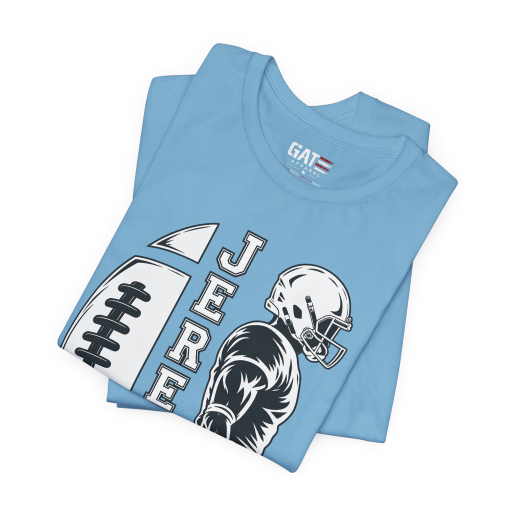 Football Mom Personalized Shirt Custom Player Name Number Game Day Tee