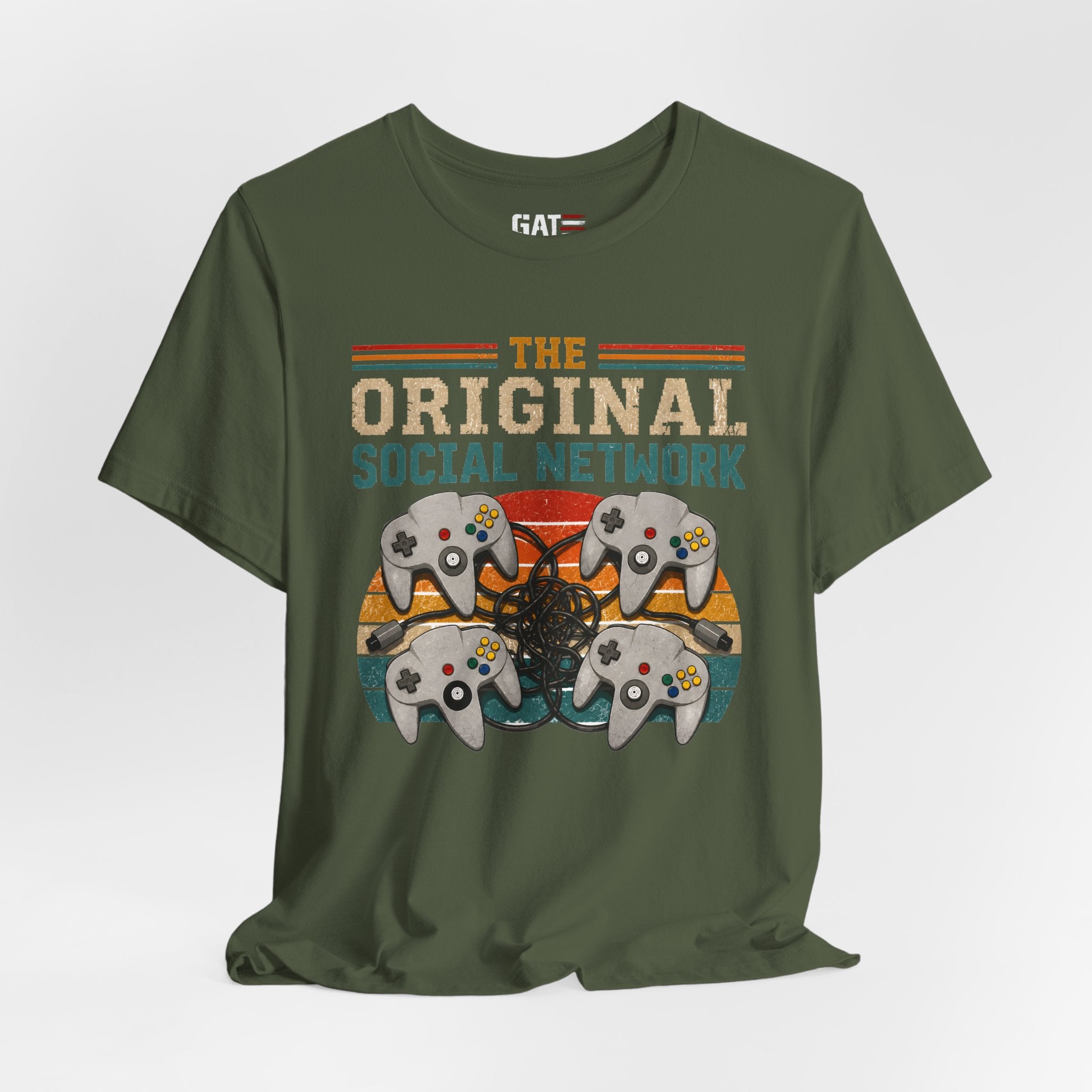 Original Social Network Shirt, Retro Gamer Shirt, N64 Inspired Gaming Tee, 90s Gamer Gift, Vintage Video Game Shirt