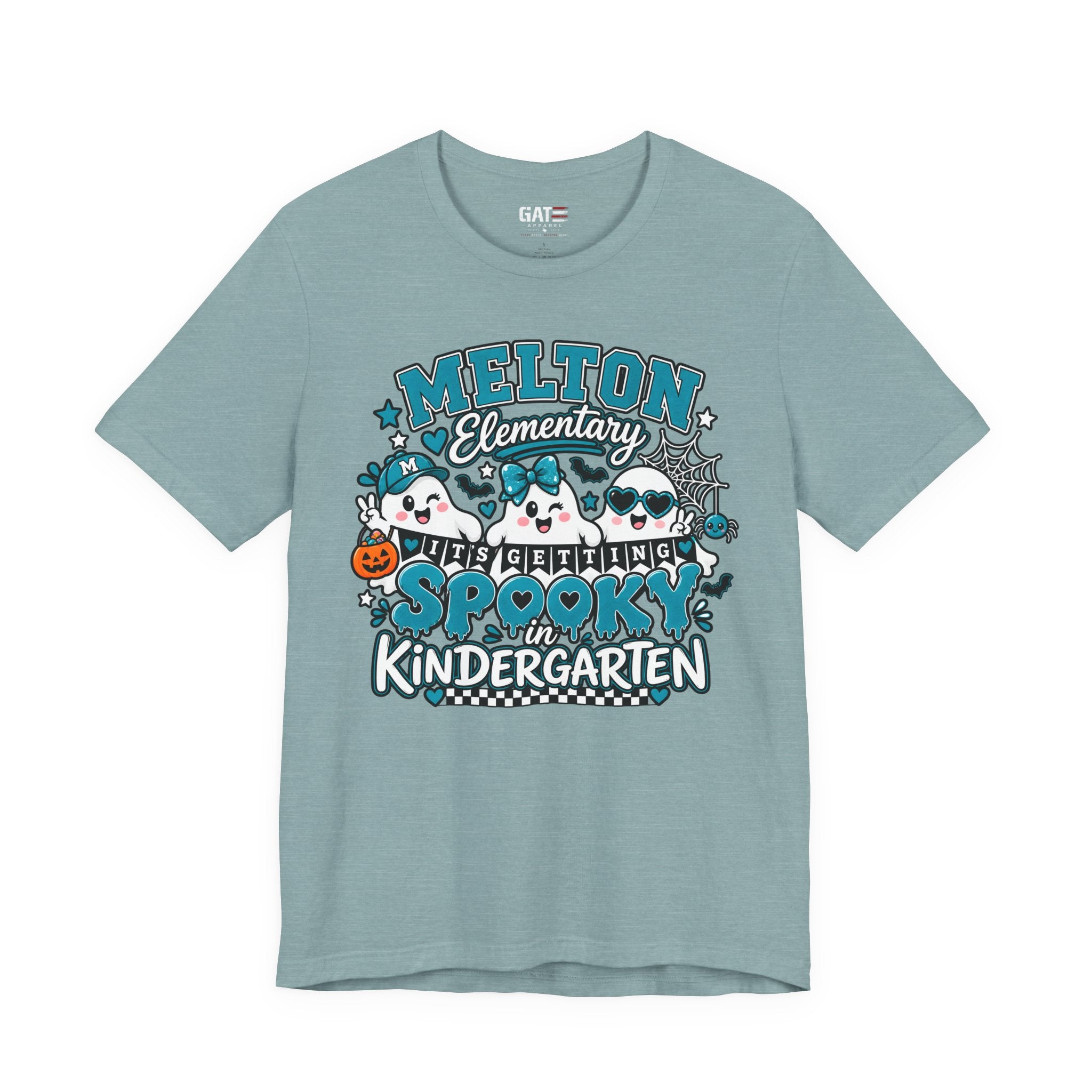 Melton Elementary Spooky Kindergarten Halloween T-Shirt