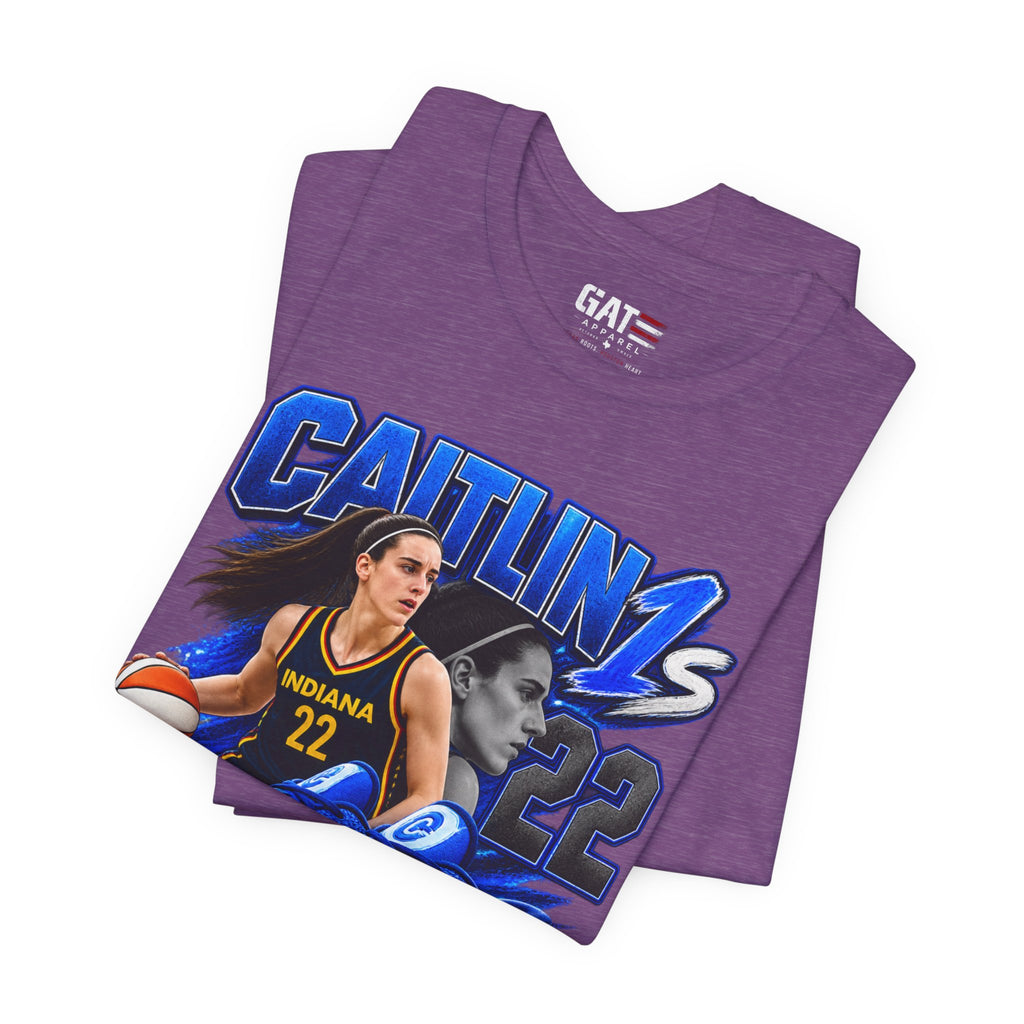 Caitlin Clark Caitlin 1s Blue Racer Sneaker Shirt