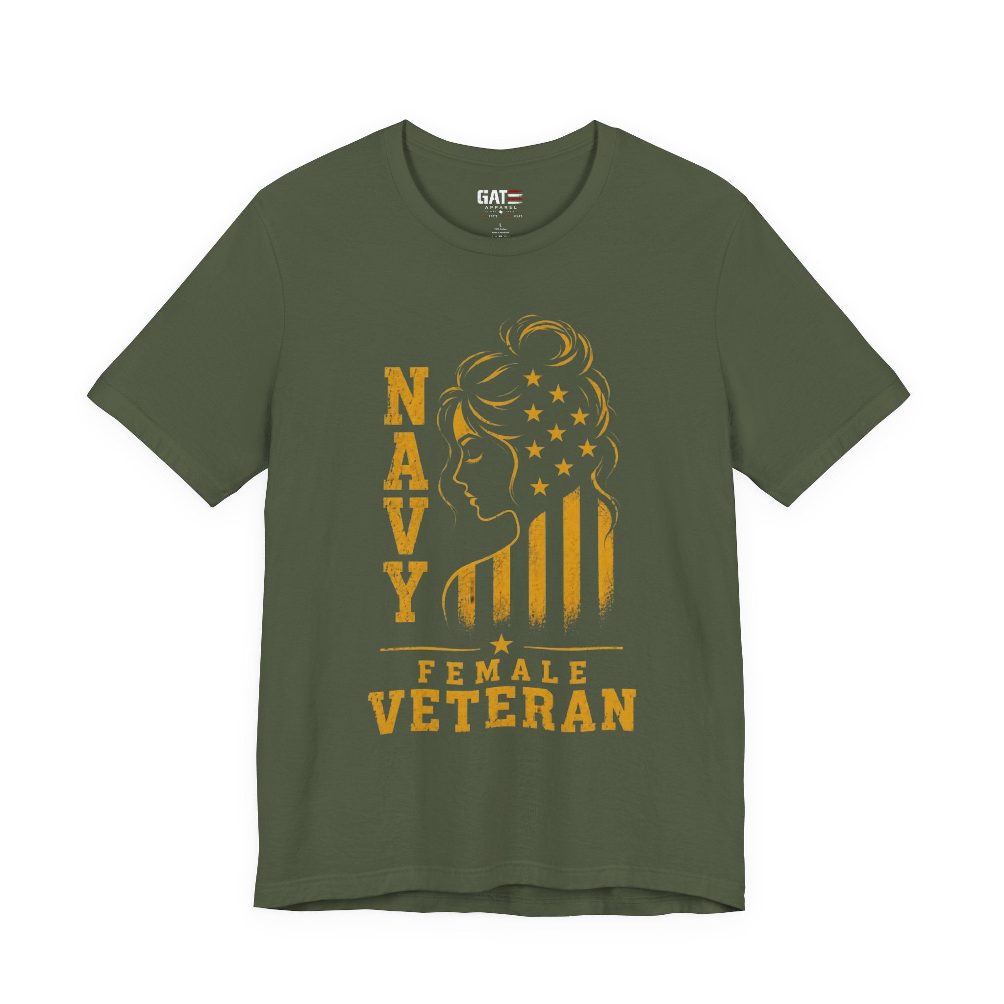 Navy Female Veteran Shirt, Women Navy Veteran Tee, Female Veteran Gift, Patriotic Military Shirt for Women, US Navy Veteran Apparel