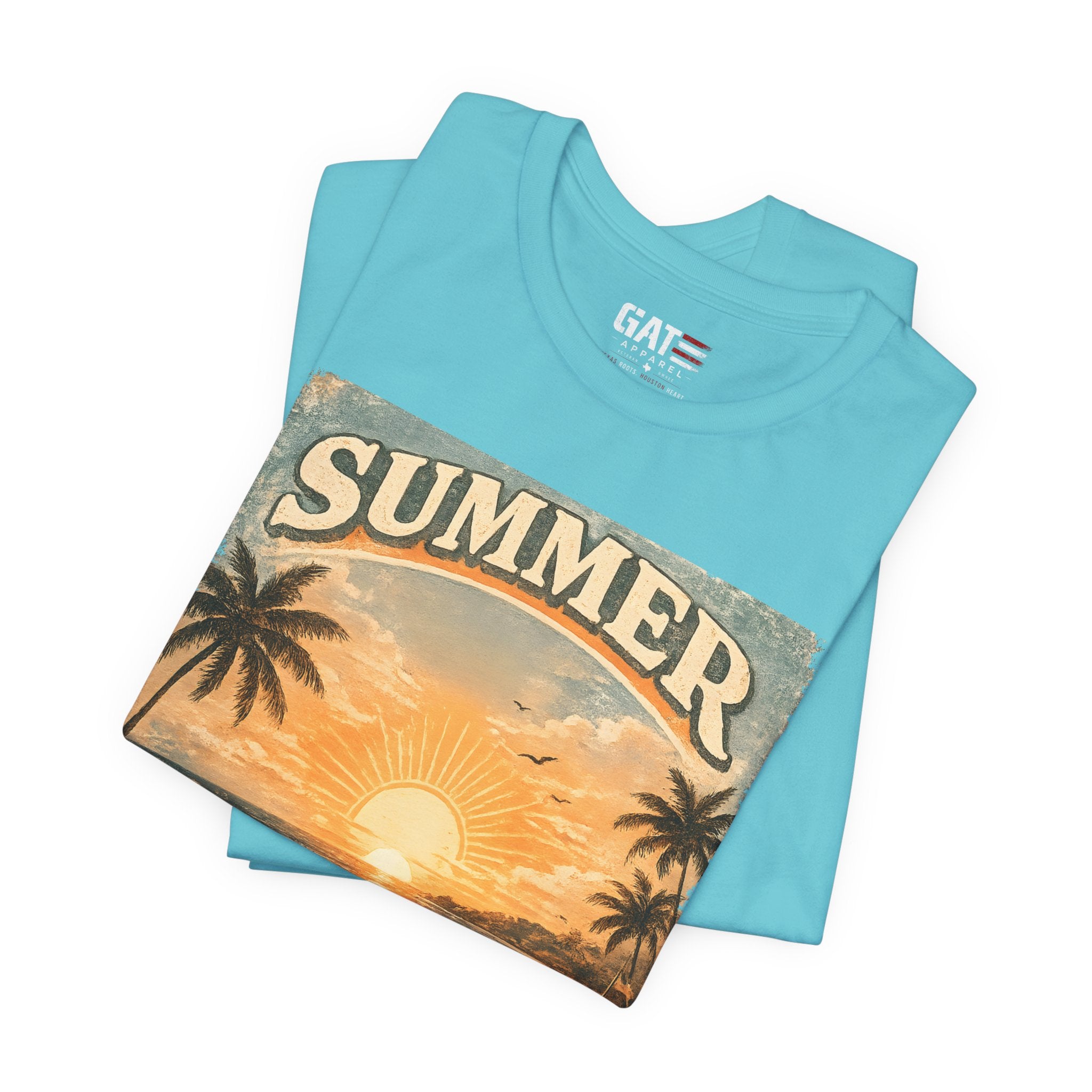 Du Bist Gut Genug Shirt, You Are Enough Tee, Summer Beach Sunset Graphic Shirt, German Quote Retro Aesthetic Tee