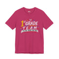 1st Grade Team Tee, Teacher Squad Shirt, Color Dot Inspired Teacher Shirt, Grade Level Team Gift, School Staff Apparel, Friends Theme