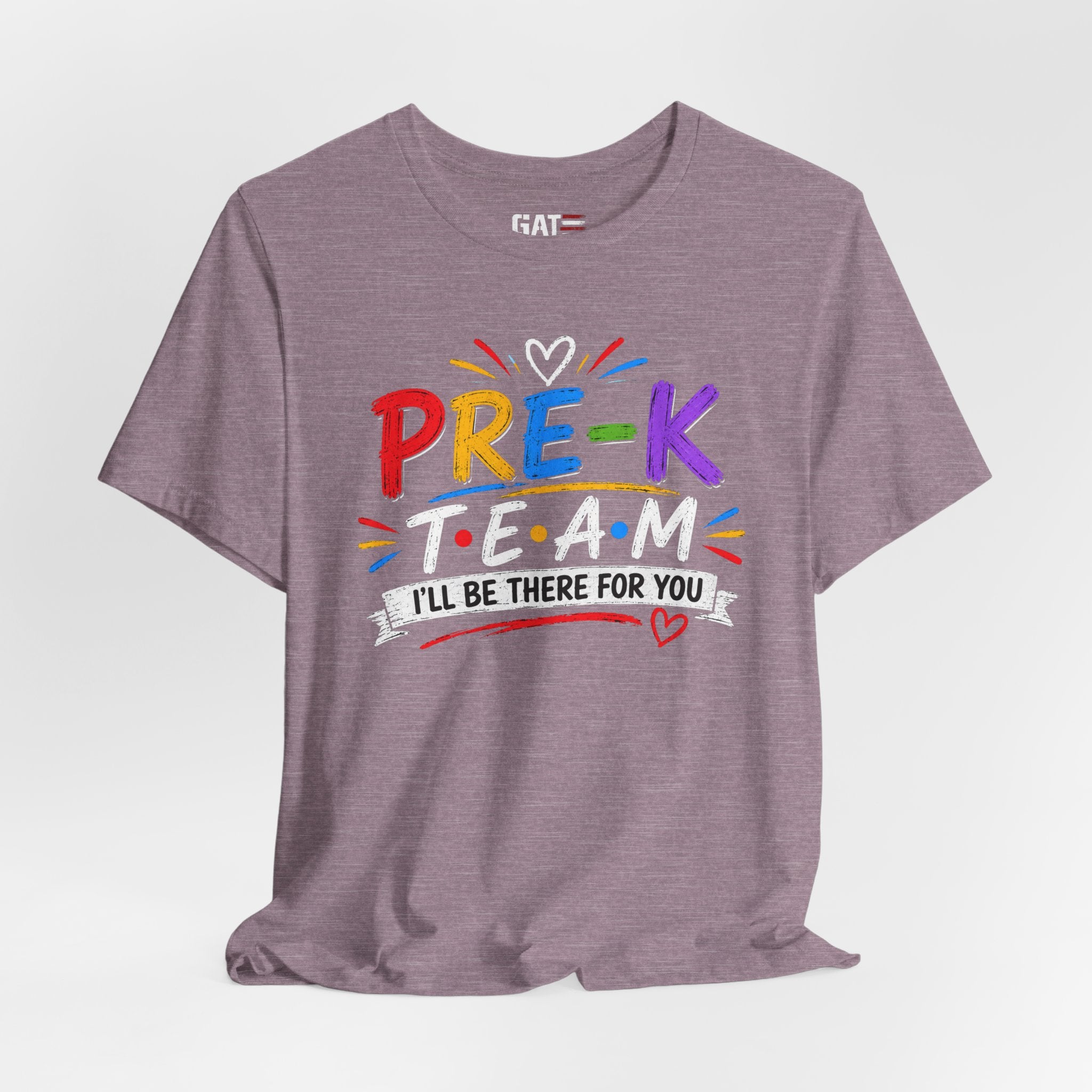 Pre-K Team Tee, Teacher Squad Shirt, Color Dot Inspired Teacher Shirt, Grade Level Team Gift, School Staff Apparel, Friends Theme