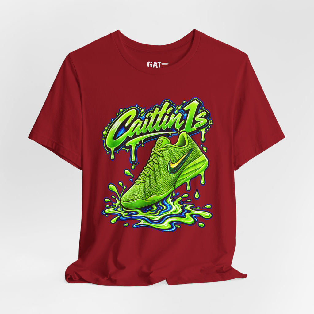 Caitlin Clark Caitlin 1s Electric Green Sneaker Shirt