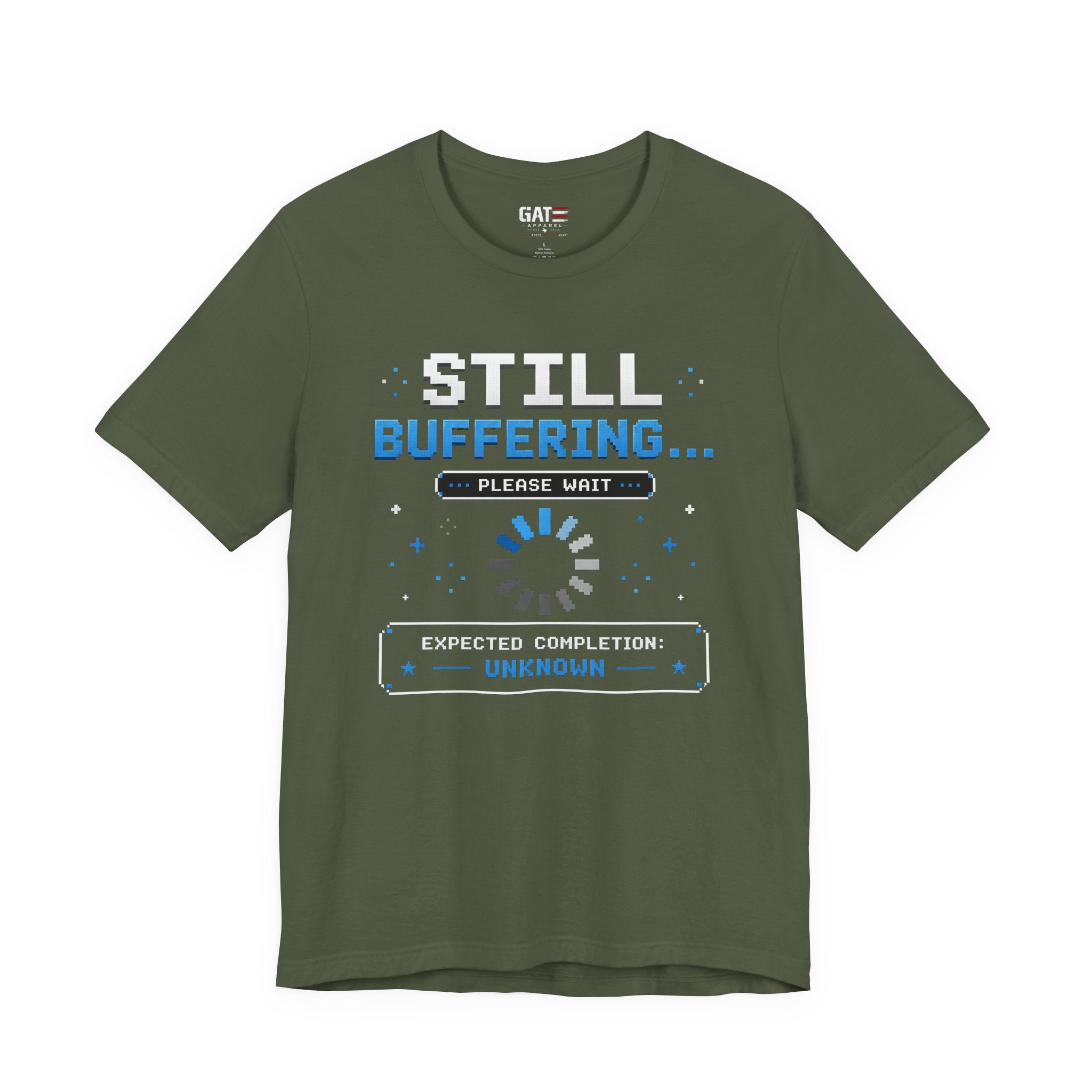 Funny Gamer Shirt, Buffering Shirt, Retro Gaming Tee, Gamer Gift, Video Game Shirt, Loading Screen Humor, Nerd T Shirt