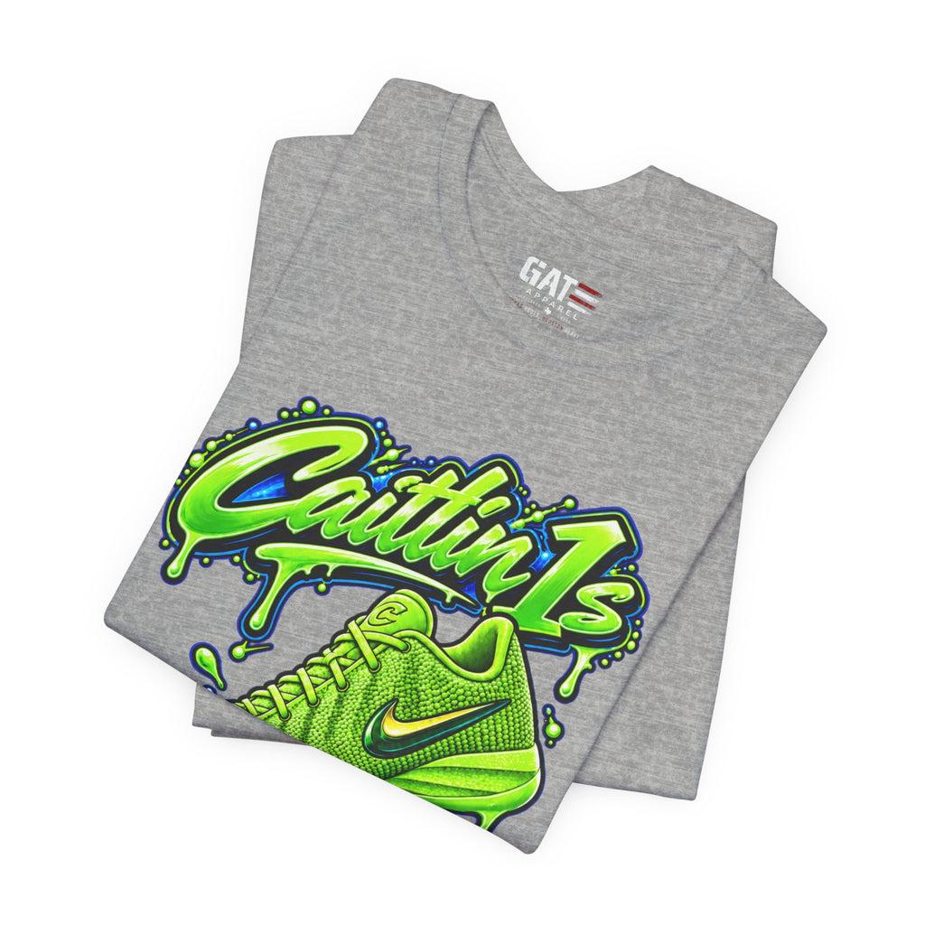 Caitlin Clark Caitlin 1s Electric Green Sneaker Shirt
