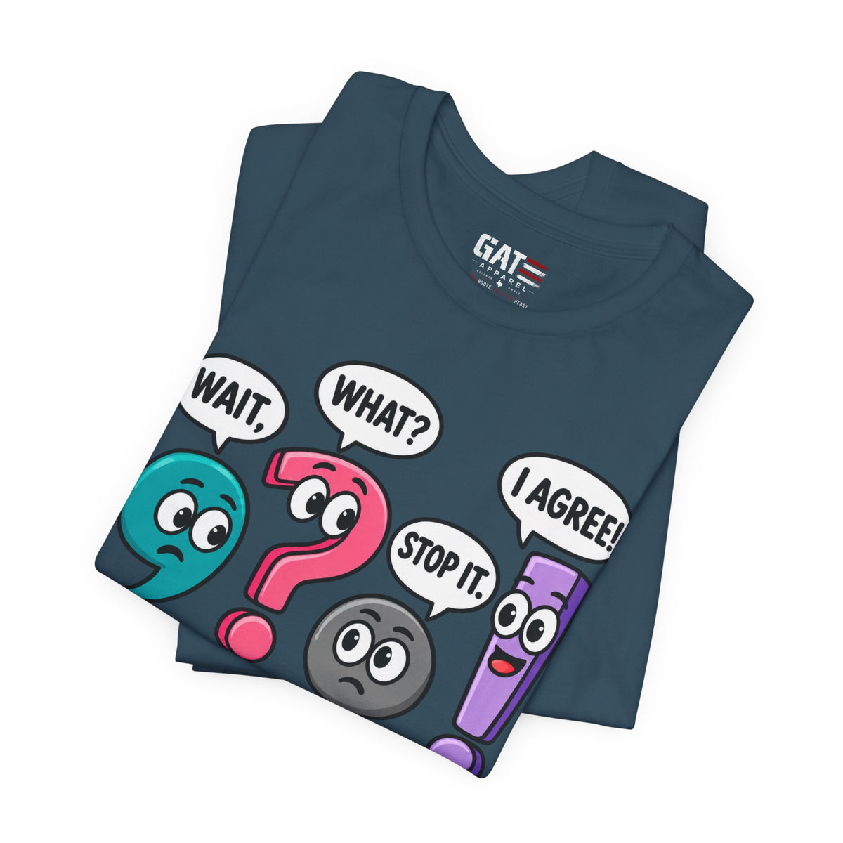 Punctuation Teacher Shirt | Funny Grammar Classroom Tee