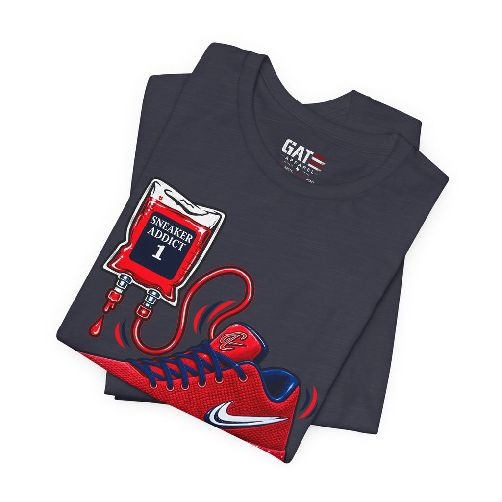 Caitlin Clark Caitlin 1s Addict Red Sneaker Shirt