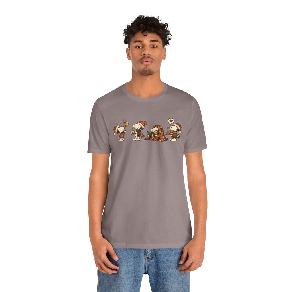 Cozy Christmas Snoopy Shirt - product mockup view 16