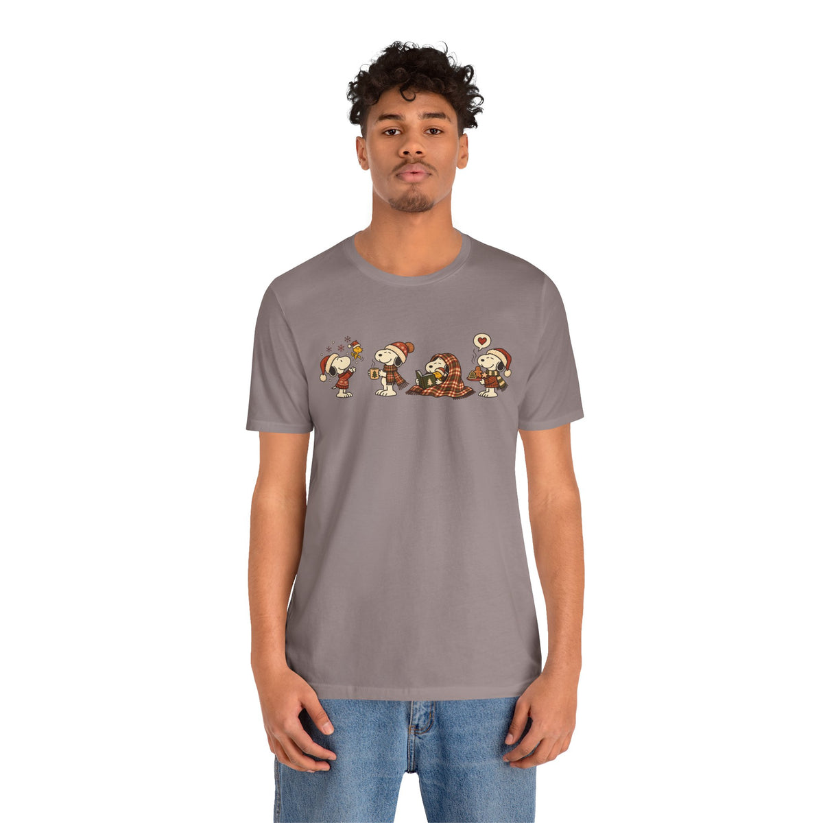 Cozy Christmas Snoopy Shirt - product mockup view 16