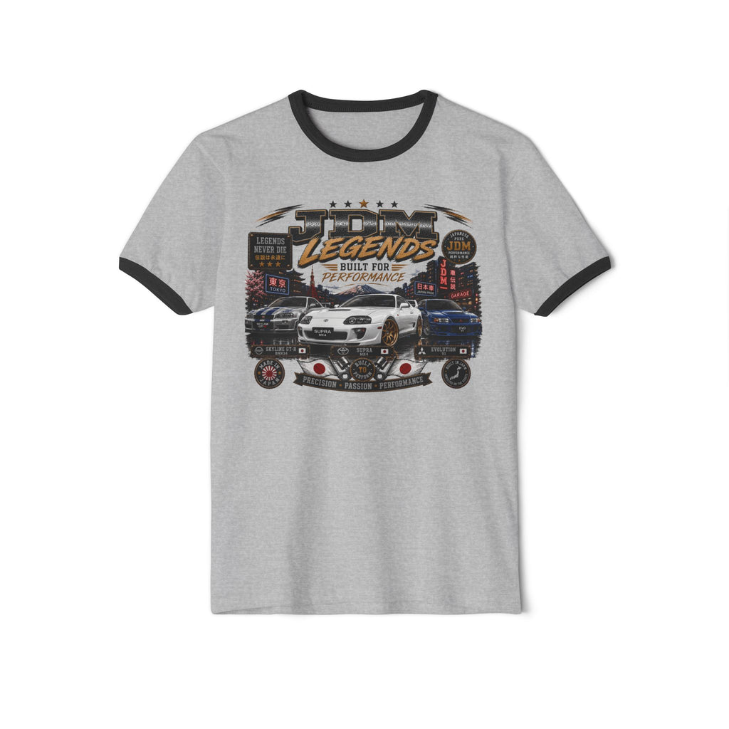 JDM Legends Toyota Supra MK4 Skyline GT-R Evo VI Vintage Graphic T-Shirt