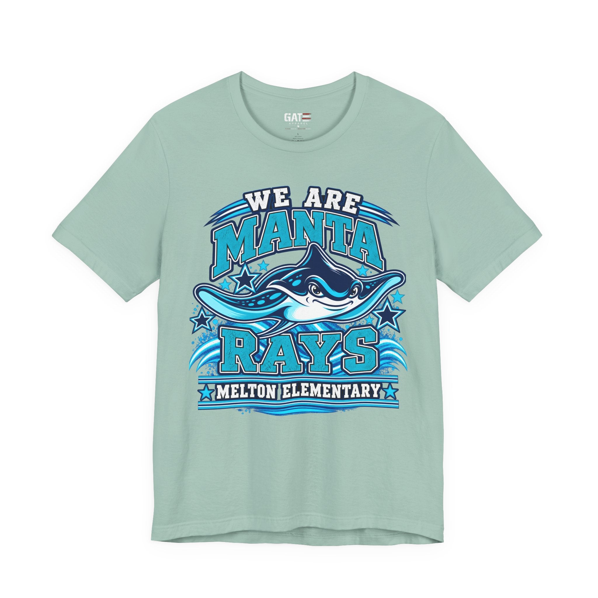 Melton Manta Rays School Tee – "We Are Manta Rays" Melton Elementary Spirit Shirt