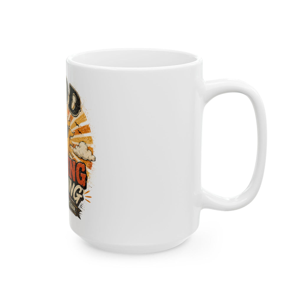 Good Fu*king Morning Coffee Mug, Funny Morning Mug, Sarcastic Sunrise Cup, Gift for Coworker, Office Humor Mug