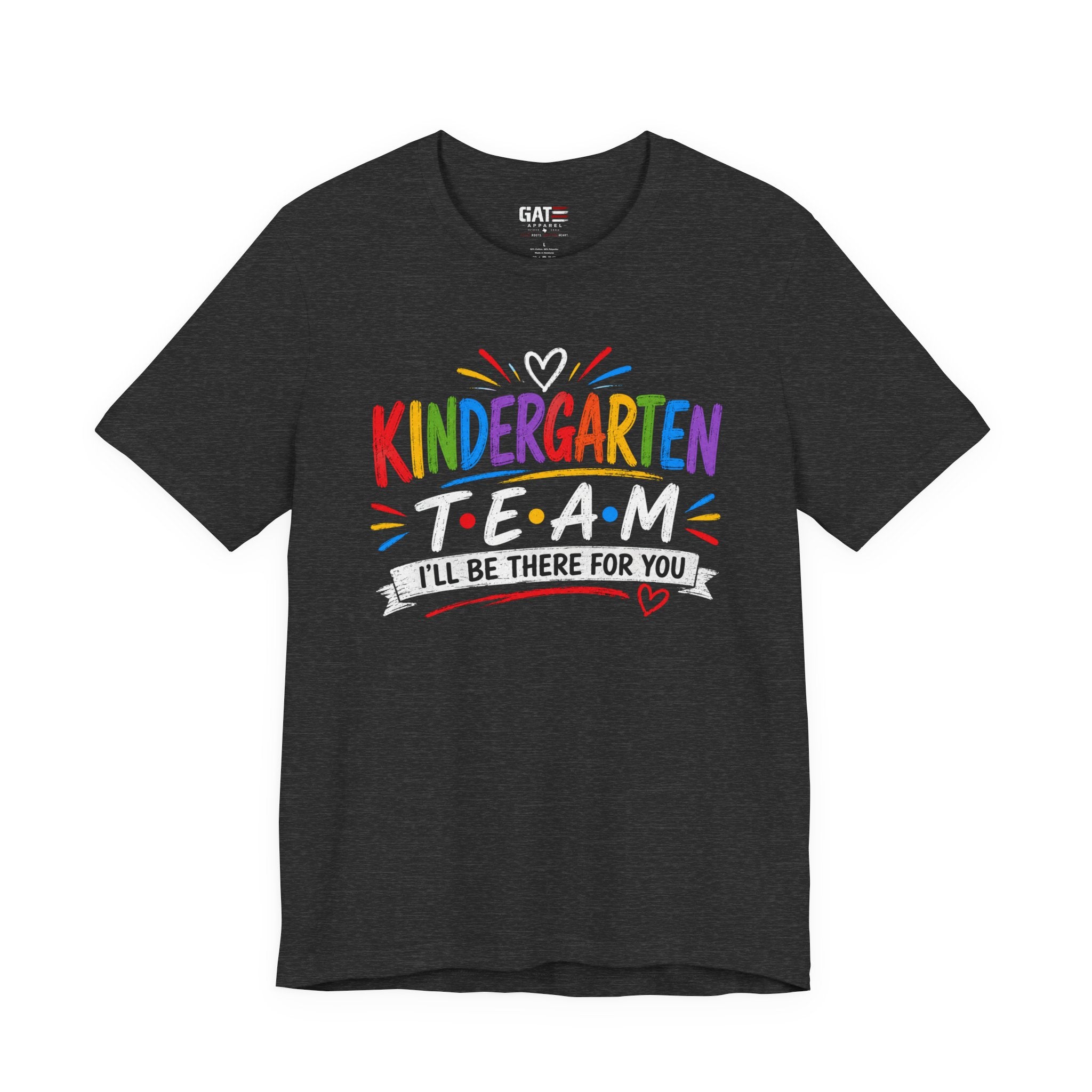 Kindergarten Team Tee, Teacher Squad Shirt, Color Dot Inspired Teacher Shirt, Grade Level Team Gift, School Staff Apparel, Friends Theme