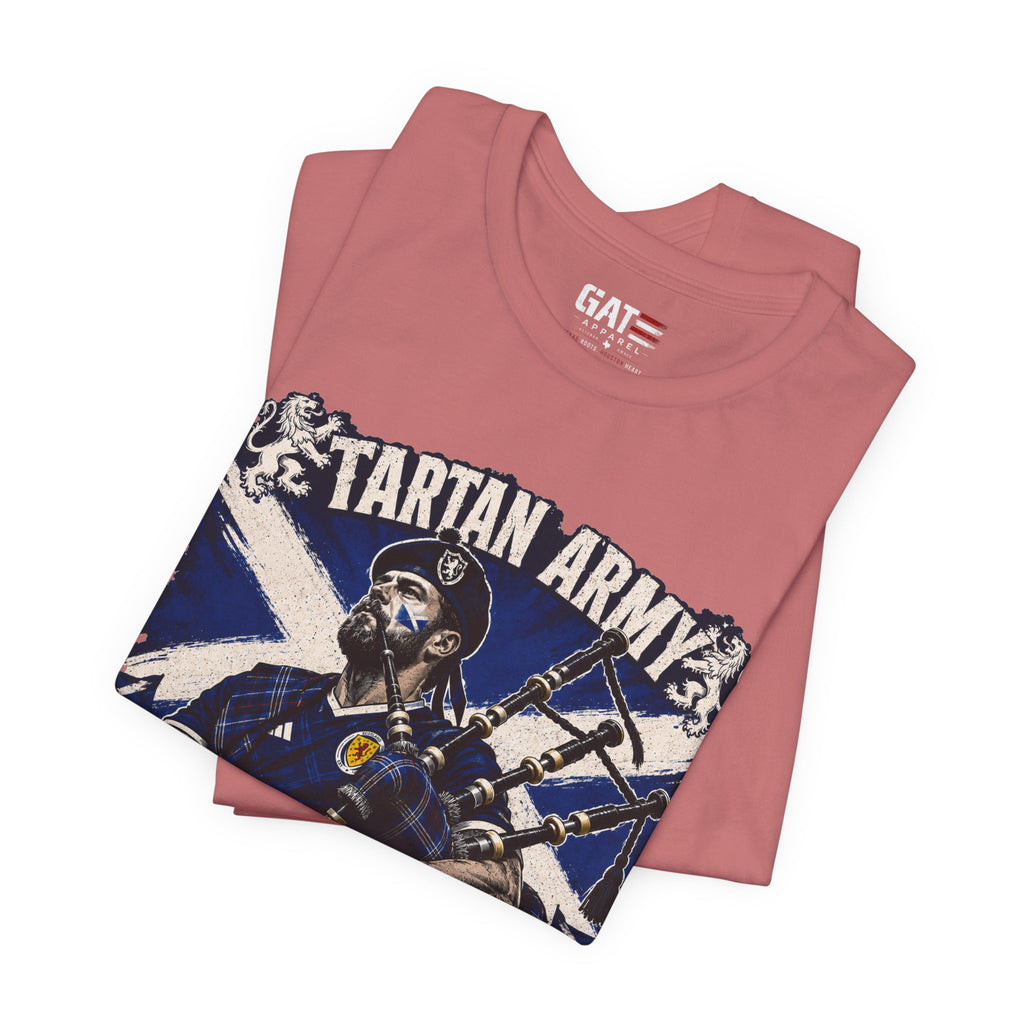 Scotland World Cup Soccer Shirt, Tartan Army Fan Tee, No Scotland No Party Shirt, Scottish Football Supporter Gift