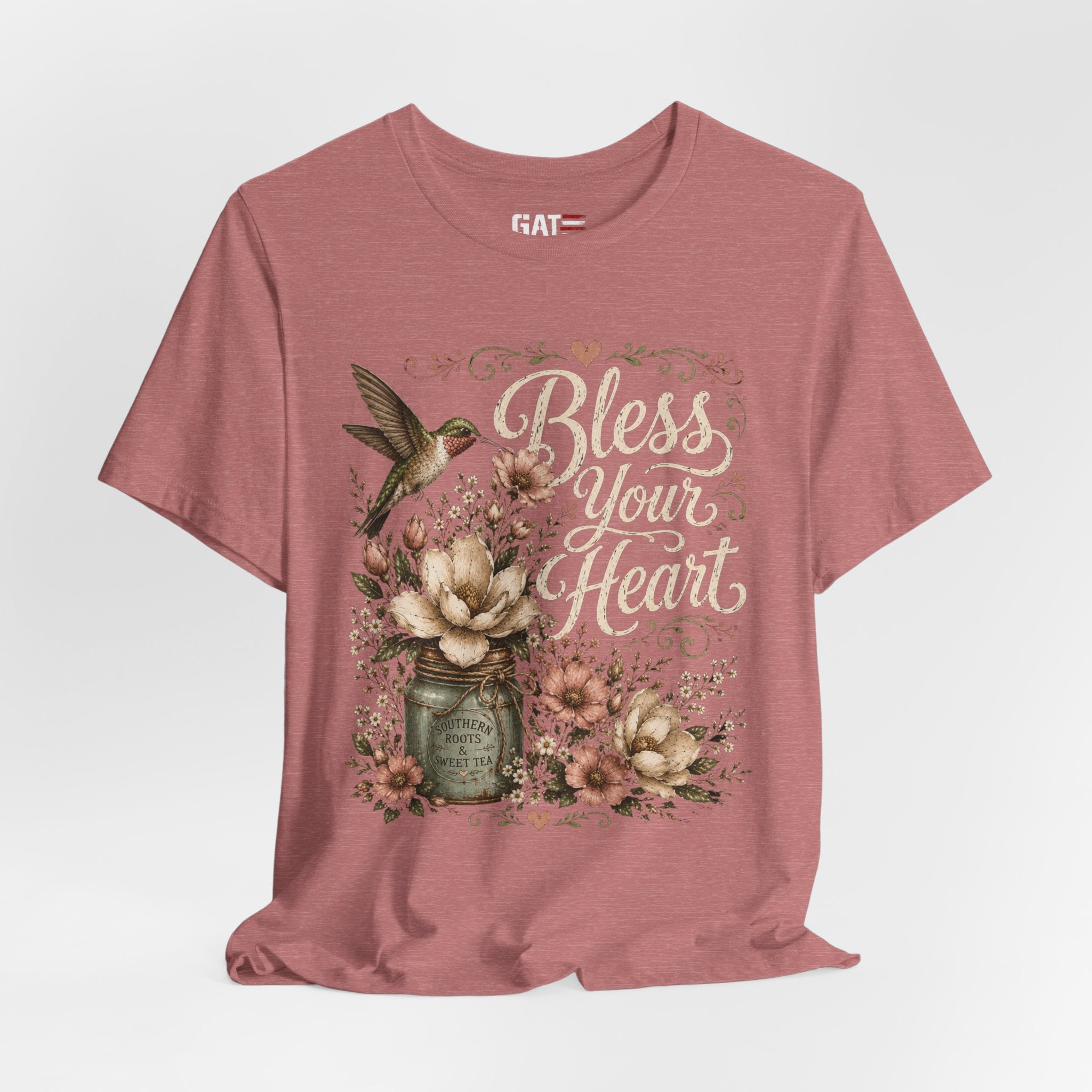 Funny Southern Shirt, Bless Your Heart Tee, Southern Humor Graphic Tee, Magnolia Floral Shirt, Country Girl Gift, Farmhouse Style Tee