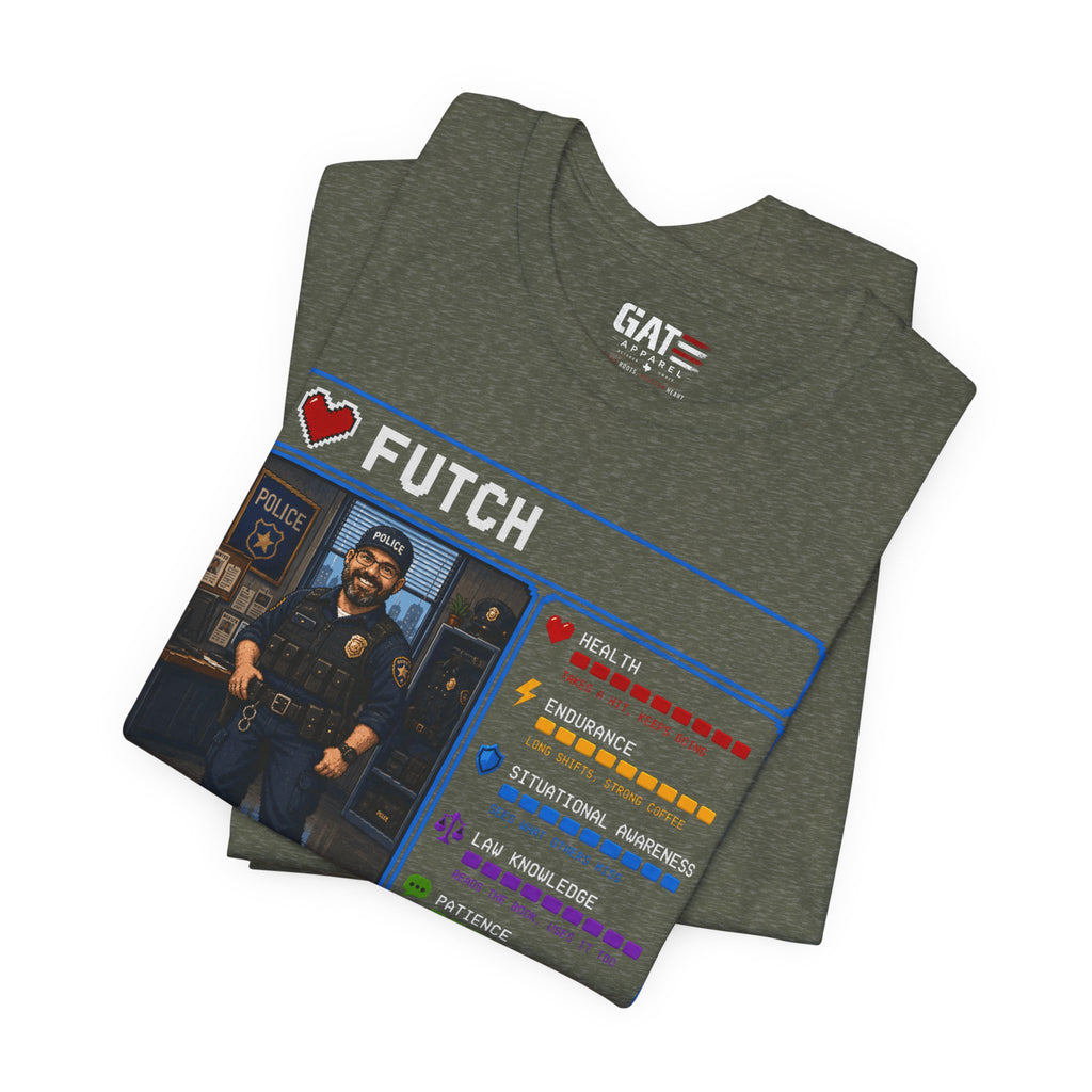 Custom Police Officer RPG Character Shirt | Personalized Law Enforcement Gift
