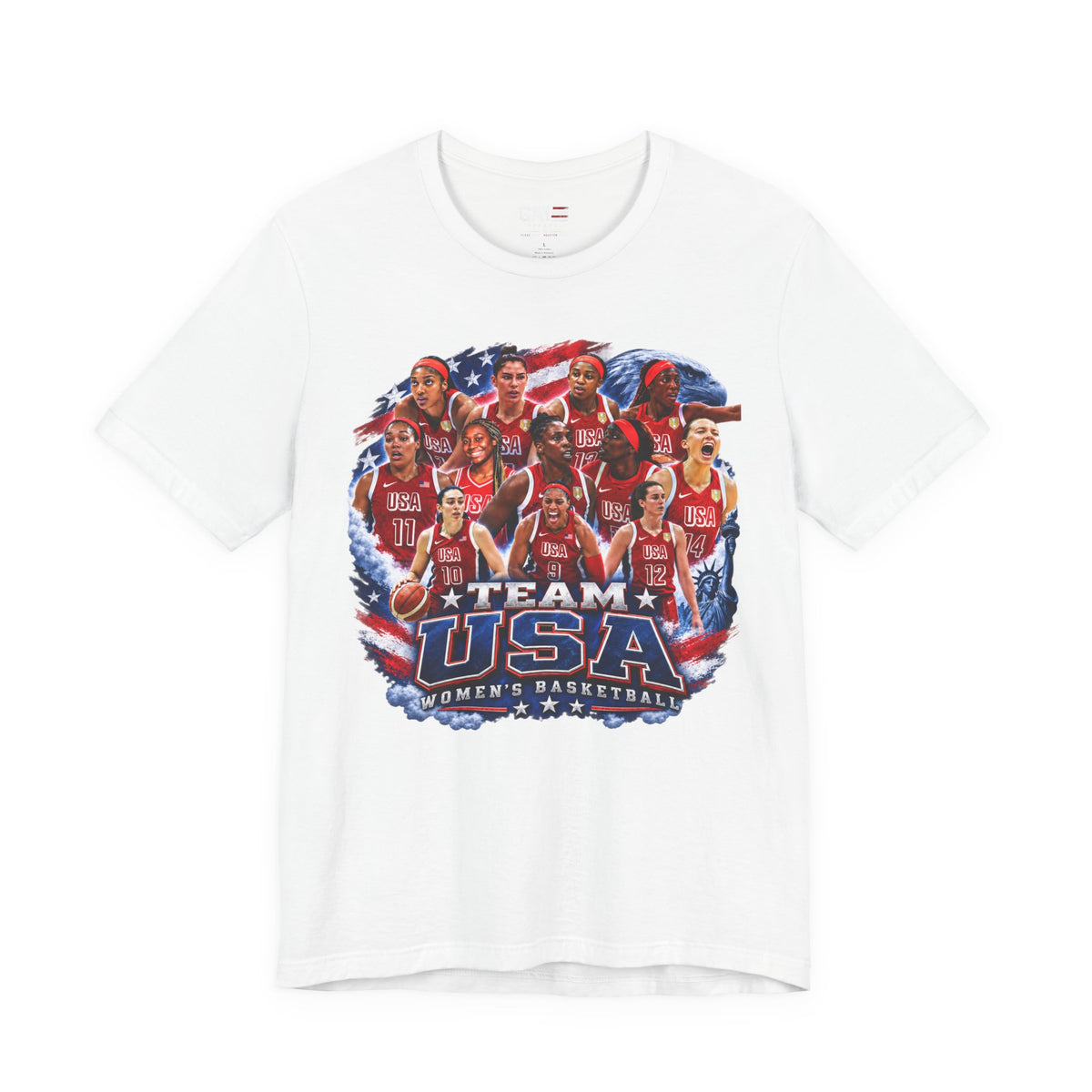 Team USA Women's Basketball Shirt | FIBA Tee 2026 Design 3