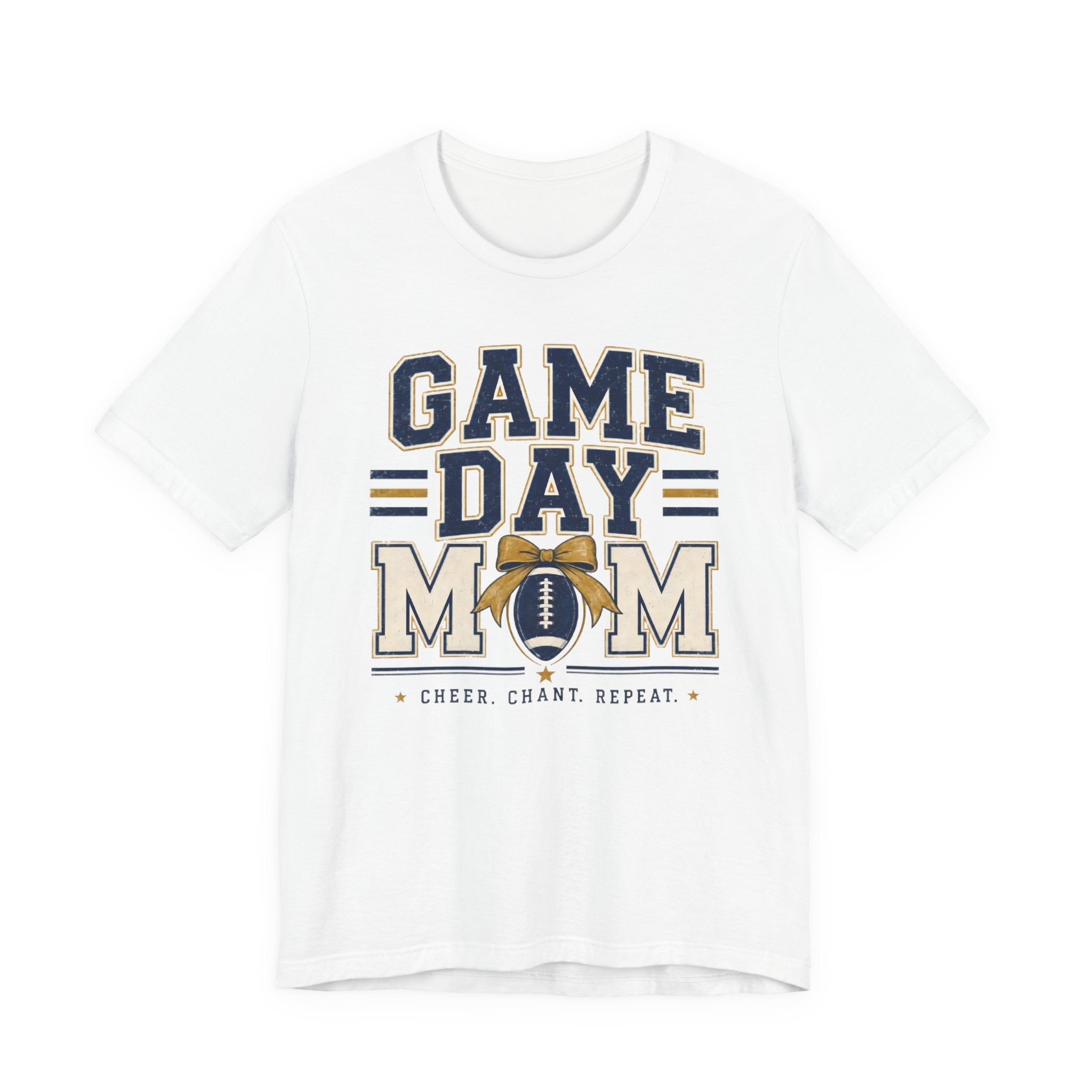 Game Day Mom T-Shirt — Football Cheer & Mom Tee ("Game Day Mom" design)