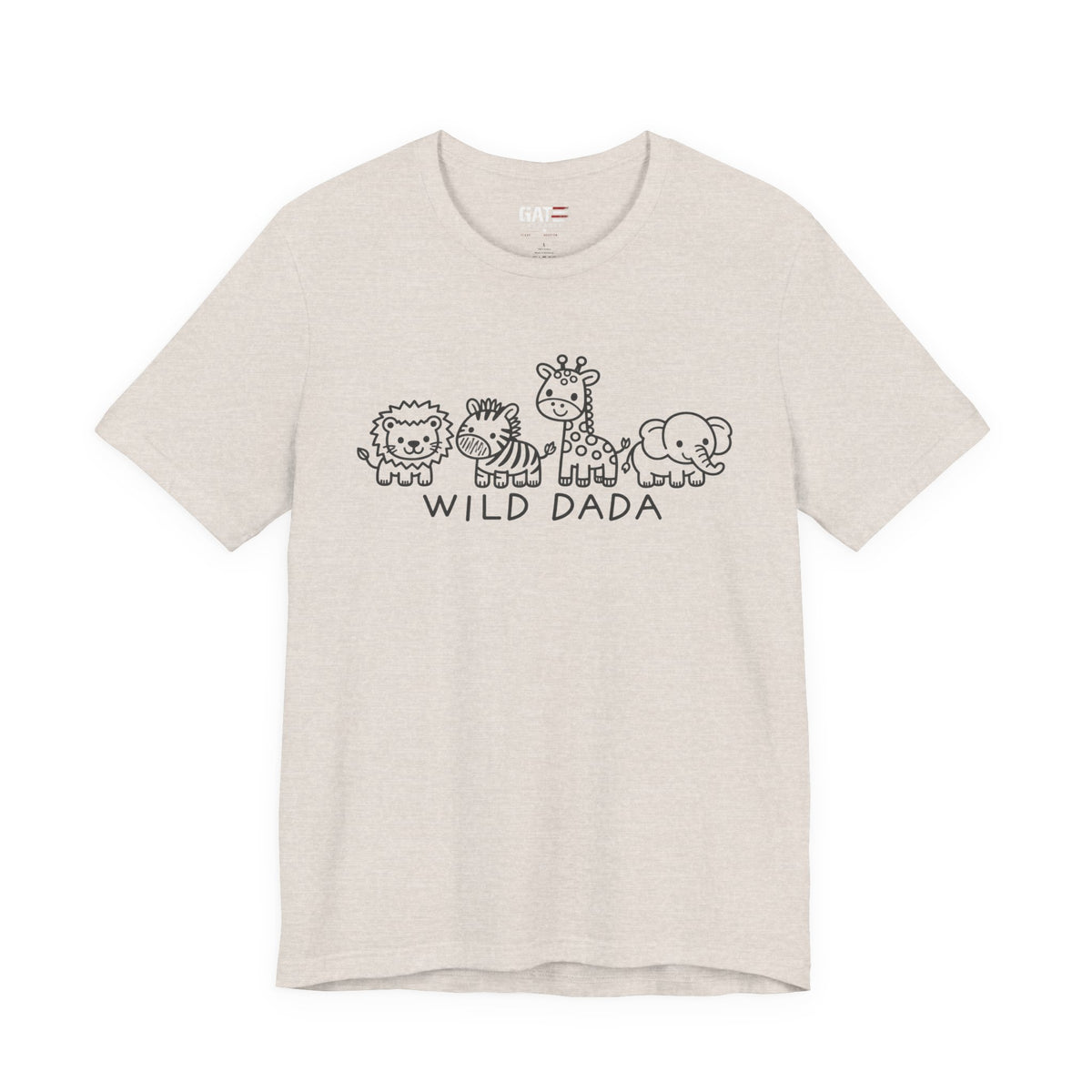 Wild Dada Safari Animal T-Shirt – Cute Graphic Tee for Dads - product image 9