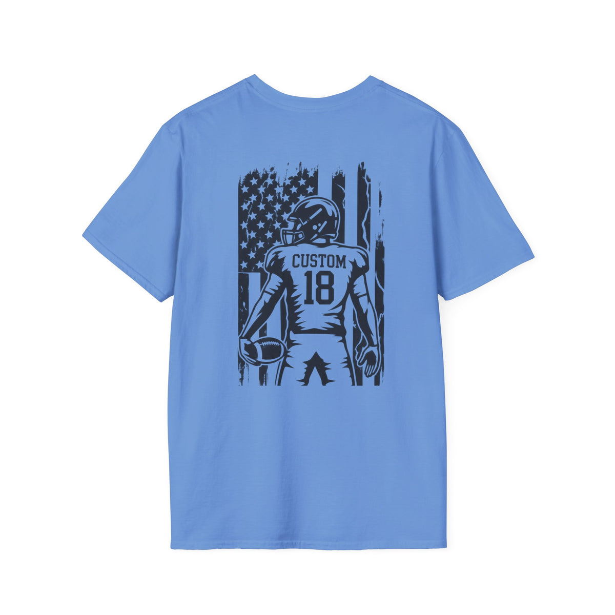 Personalized Football Mom Player Shirt | Custom Name & Number
