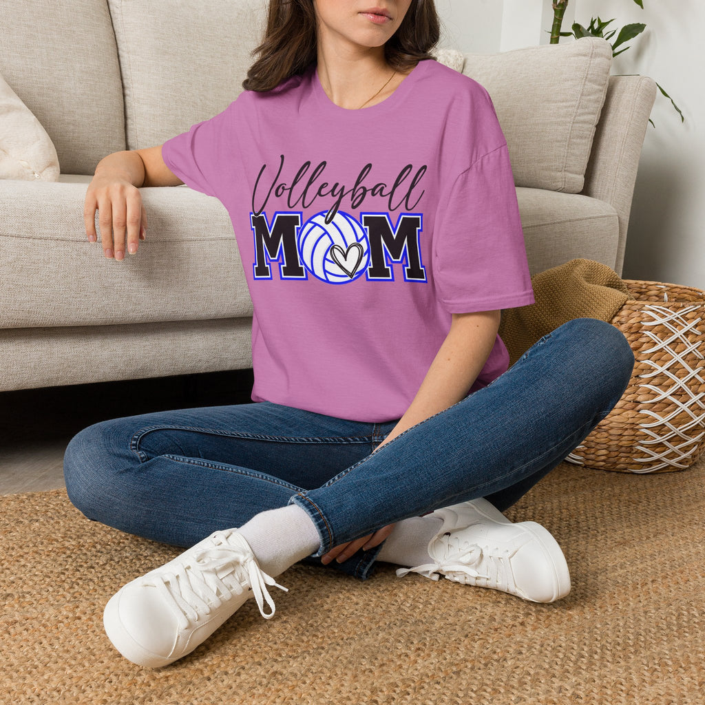 Volleyball Mom T‑Shirt – Custom Name
