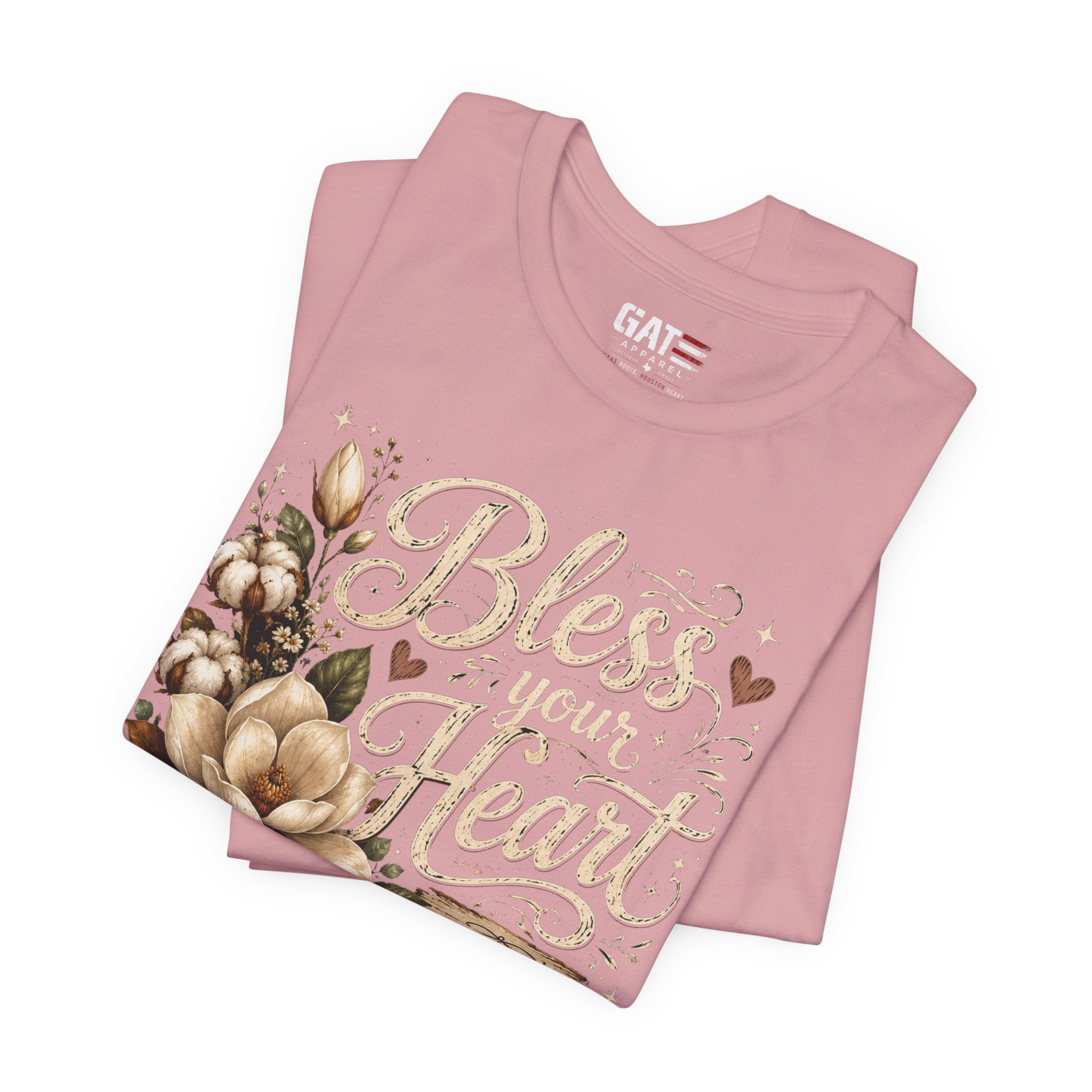 Funny Southern Shirt, Bless Your Heart Tee, Southern Humor Graphic Tee, Magnolia Floral Shirt, Country Girl Gift, Farmhouse Style Tee