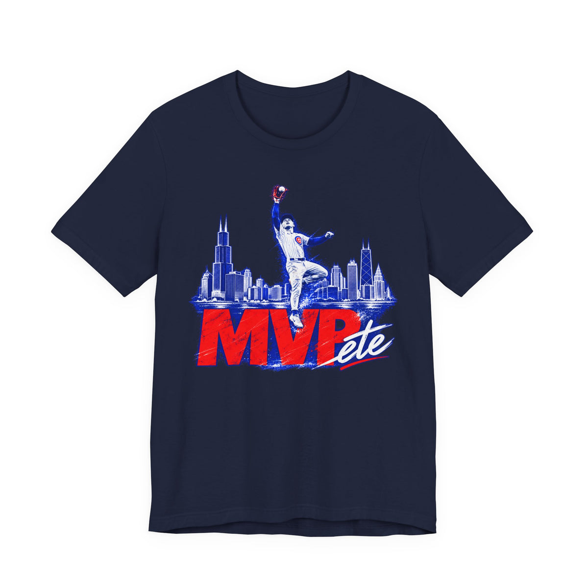 Chicago Cubs Pete Crow-Armstrong MVP Skyline Catch T-Shirt - product image 5