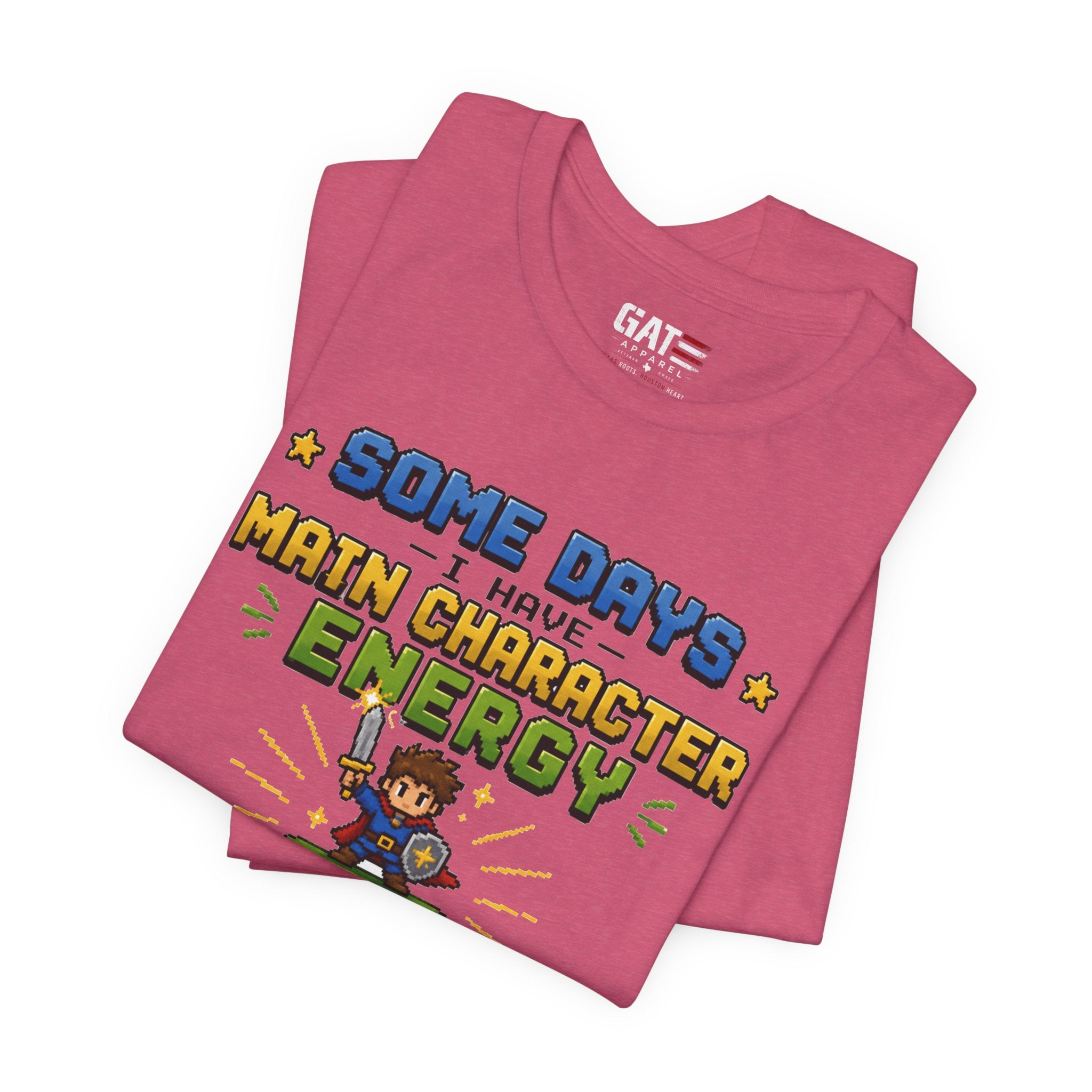 Main Character Energy Shirt | Retro Gaming Tee