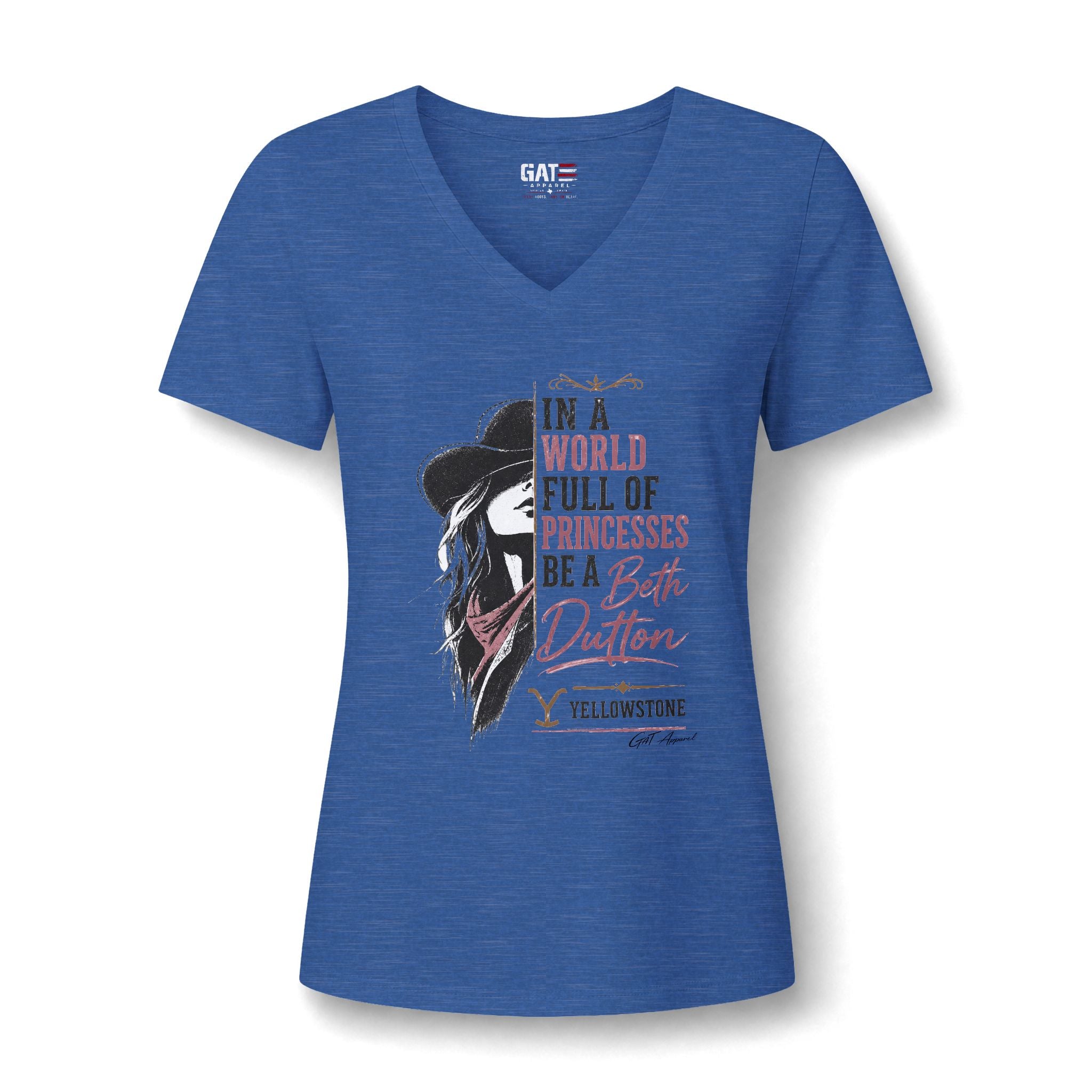 Yellowstone 'Be a Beth Dutton' Women's V-Neck Tee
