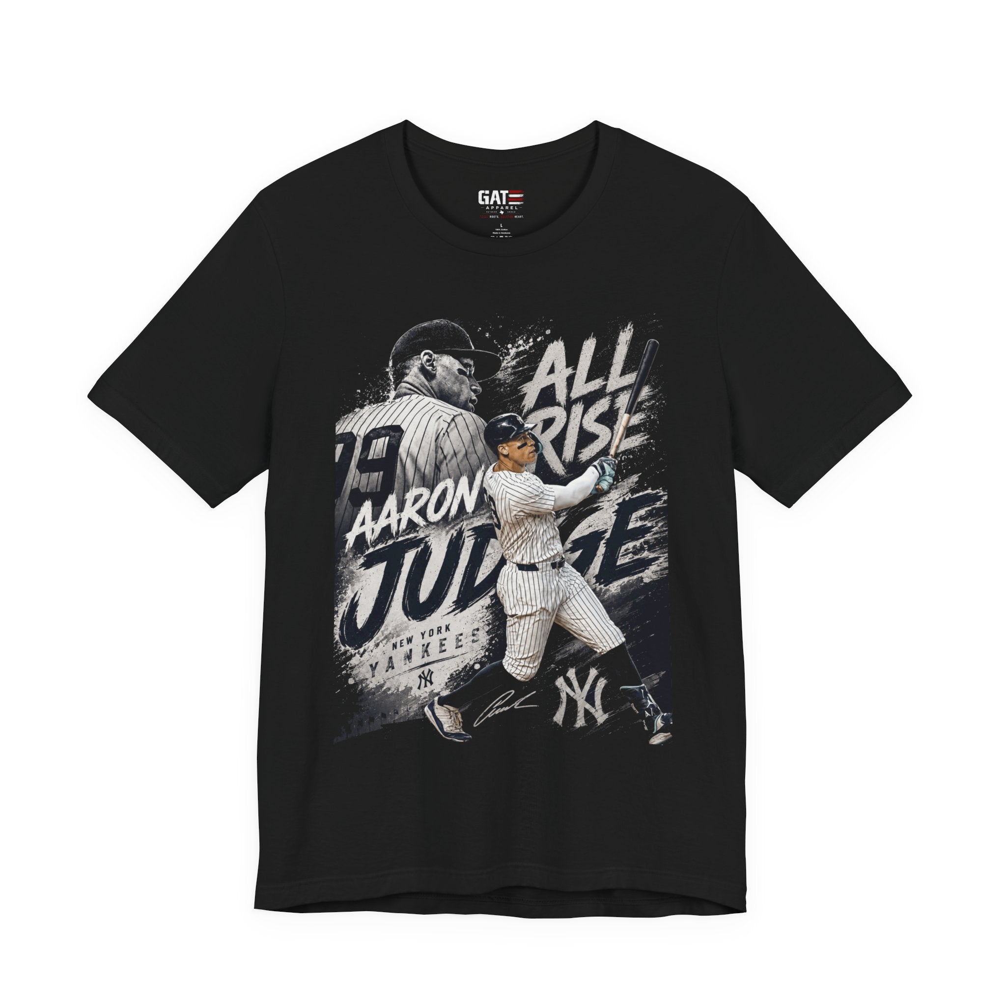 Aaron Judge All Rise Shirt, New York Baseball Graphic Tee, Vintage Yankees Fan T-Shirt, Home Run King Gift