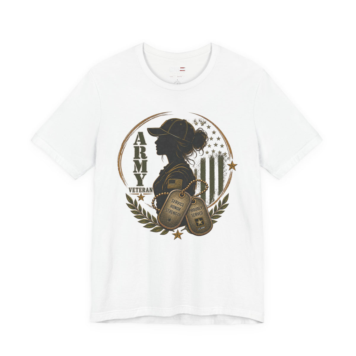 Female Army Veteran Shirt | Women's Military Tee