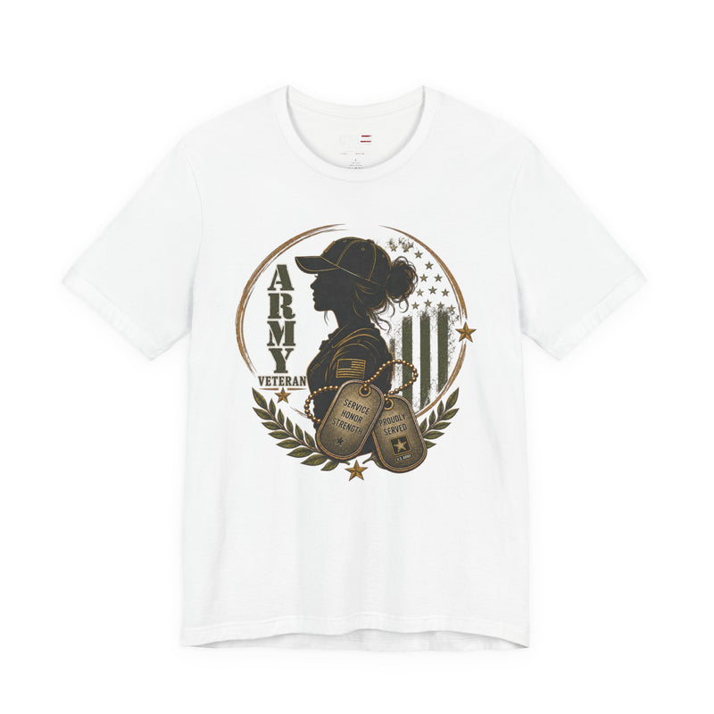 Female Army Veteran Shirt | Women's Military Tee
