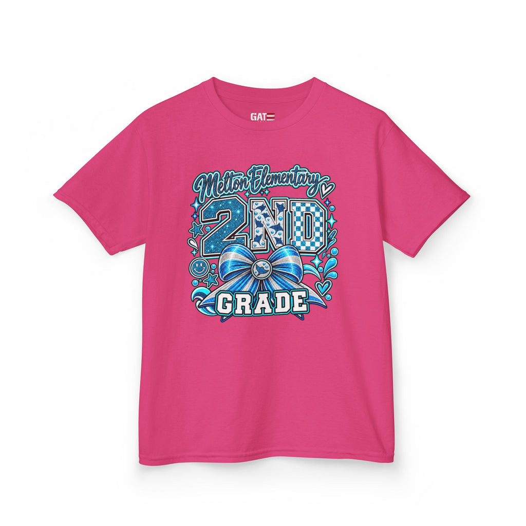 Melton 2nd Grade Kids T‑Shirt — Ribbon Design
