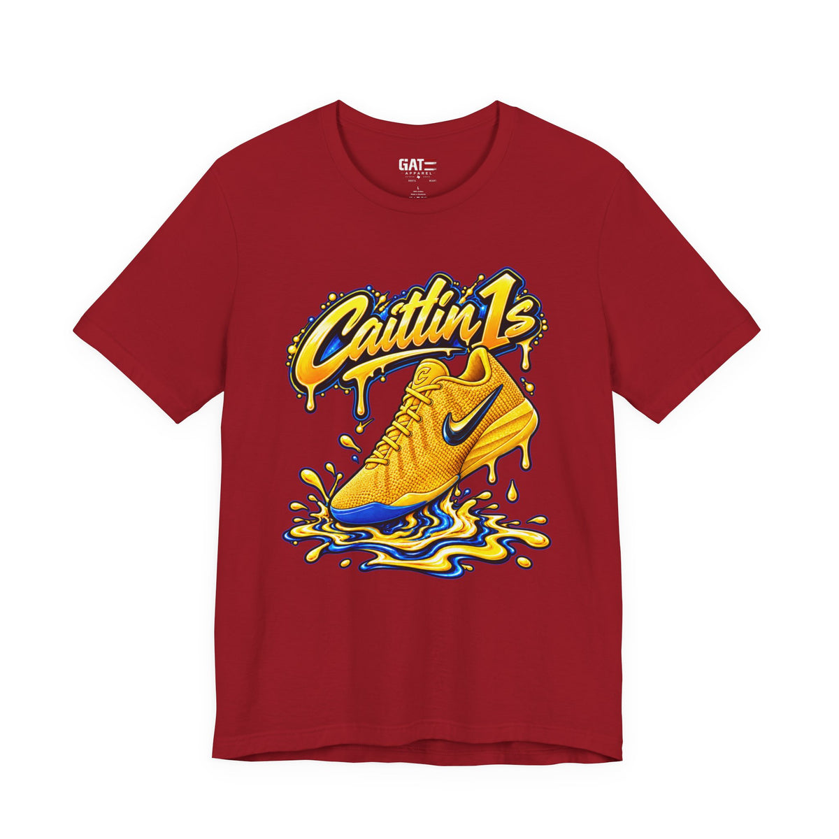 Caitlin Clark Caitlin 1s Yellow Zest Sneaker Shirt