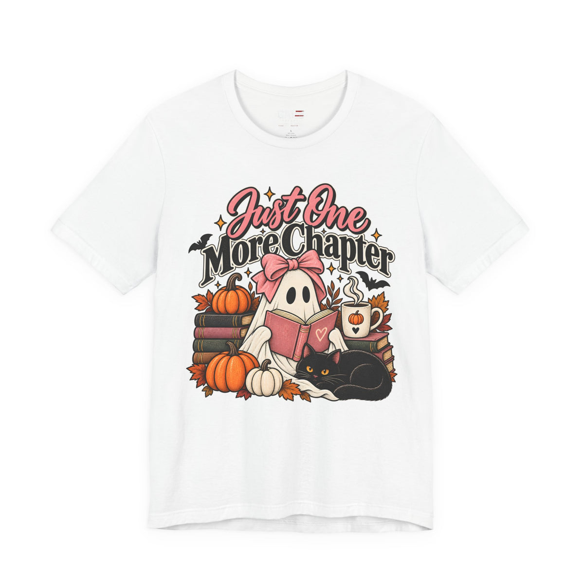 Just One More Chapter Halloween Shirt | Book Lover Tee