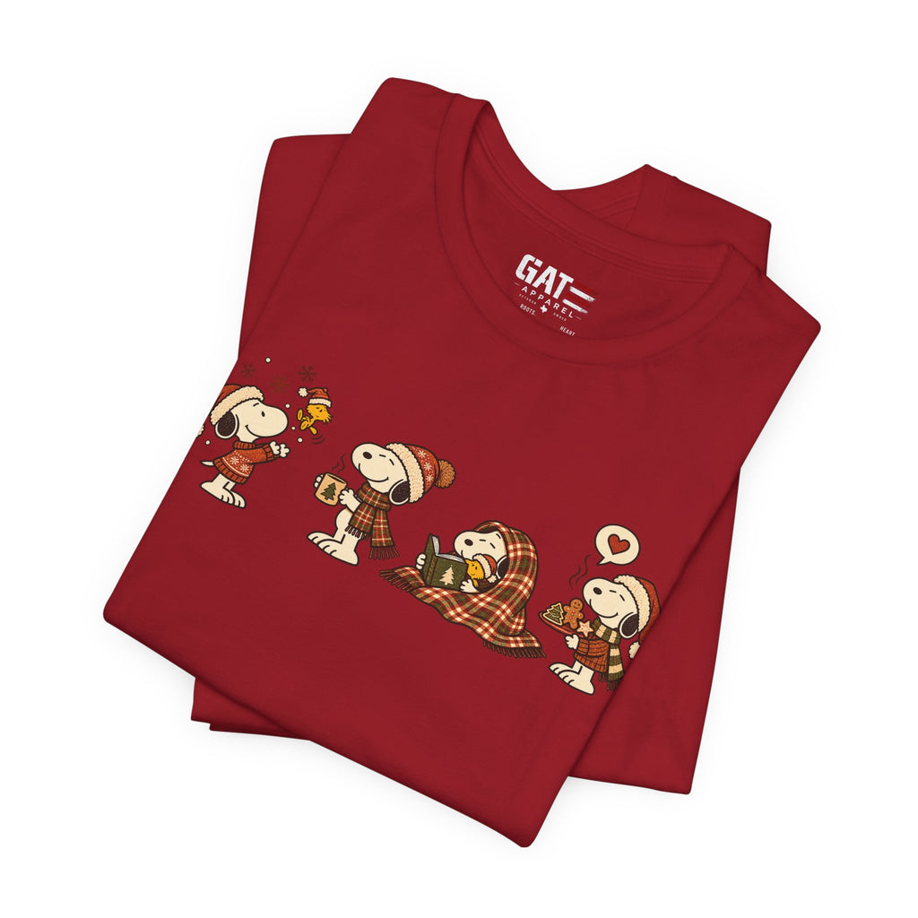 Cozy Christmas Snoopy Shirt - product mockup view 41