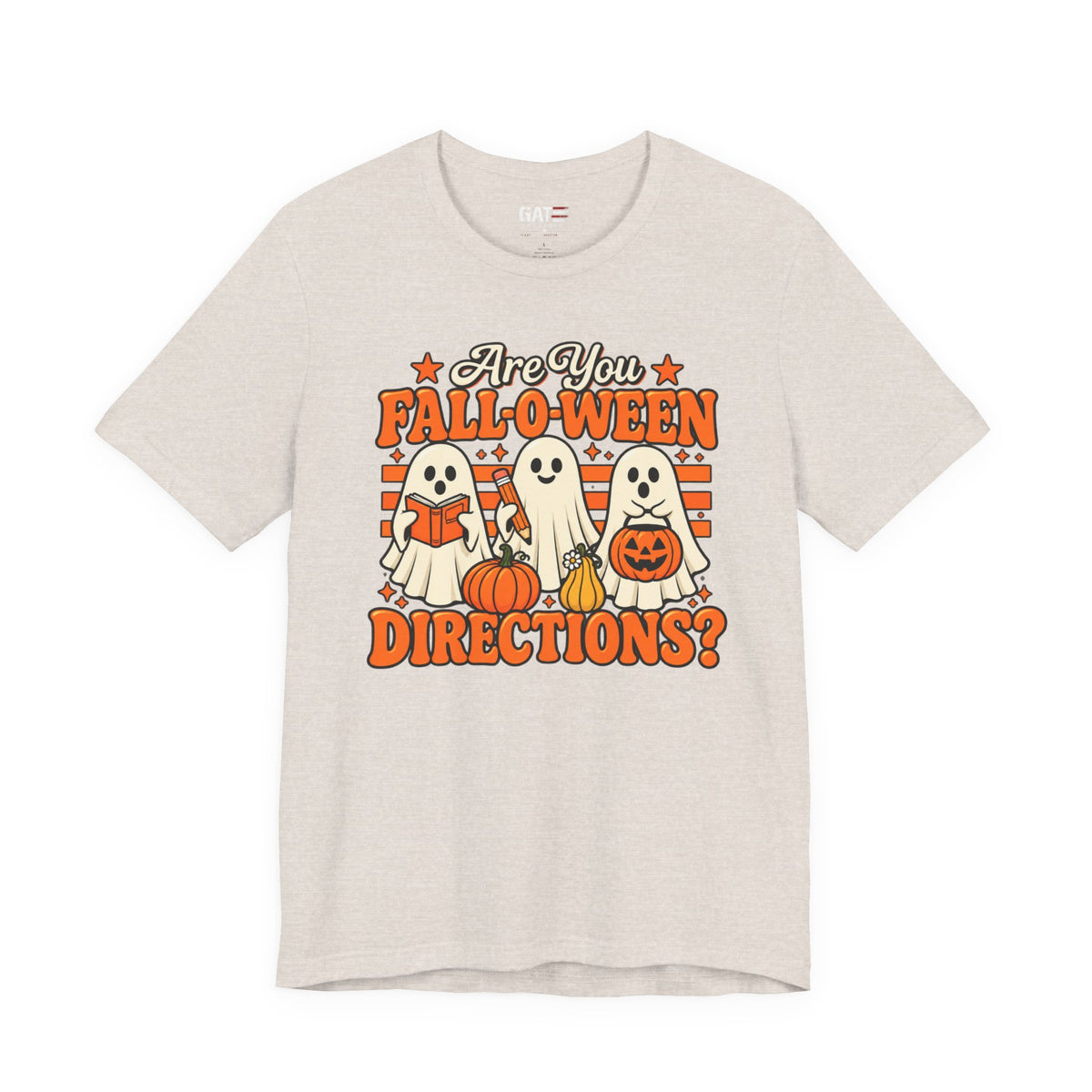 Halloween Teacher Shirt – Are You Falloween Directions? – product photo