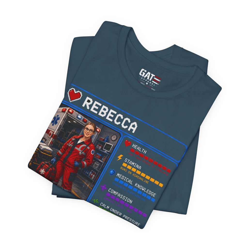 Custom Paramedic RPG Character Shirt | Personalized EMT Gift