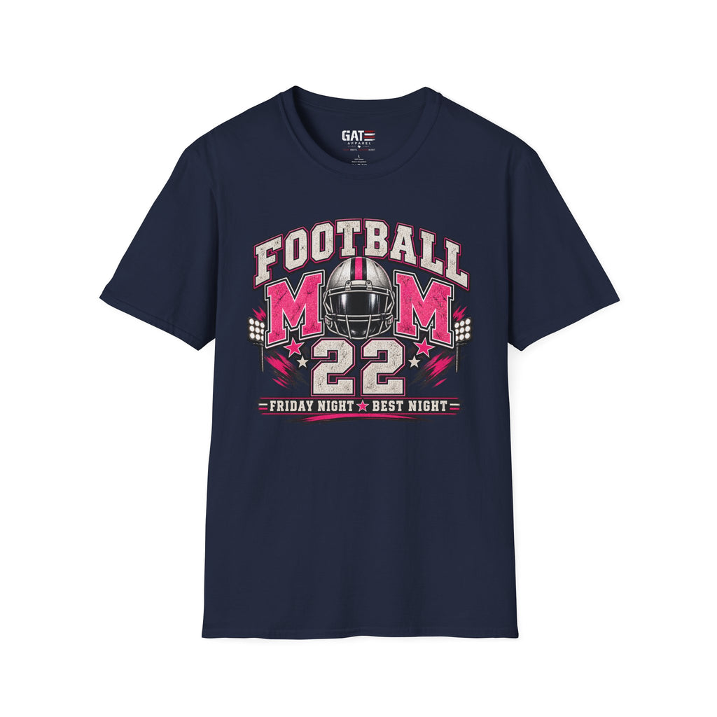 Football Mom Personalized Shirt Custom Player Name Number Game Day Tee