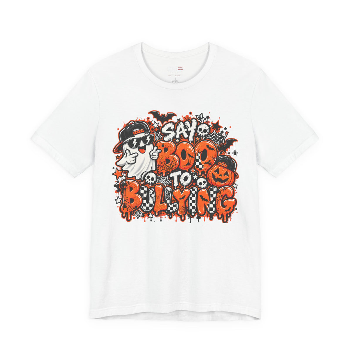 Anti-Bullying Teacher Shirt – Say Boo to Bullying Halloween Tee – product photo