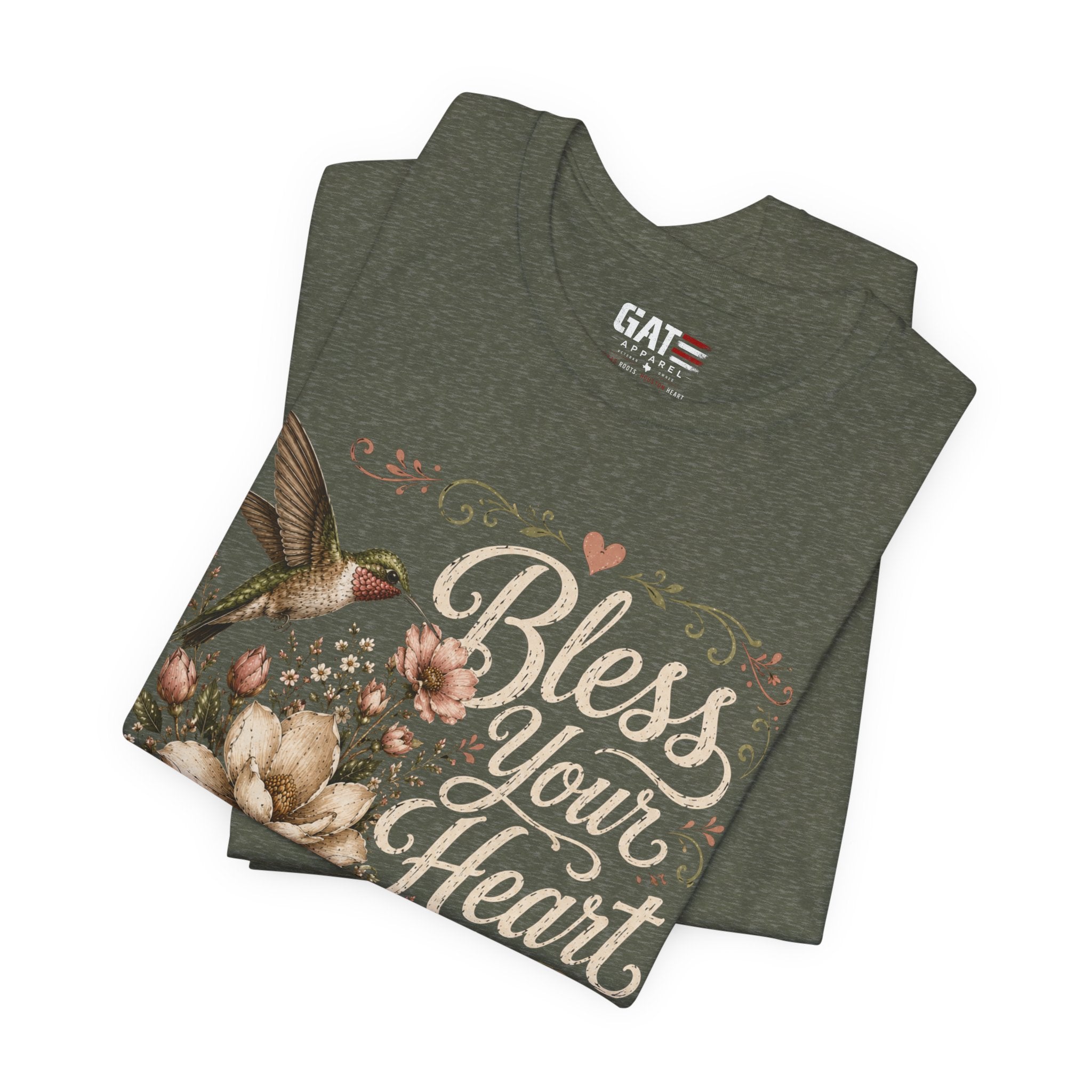 Funny Southern Shirt, Bless Your Heart Tee, Southern Humor Graphic Tee, Magnolia Floral Shirt, Country Girl Gift, Farmhouse Style Tee