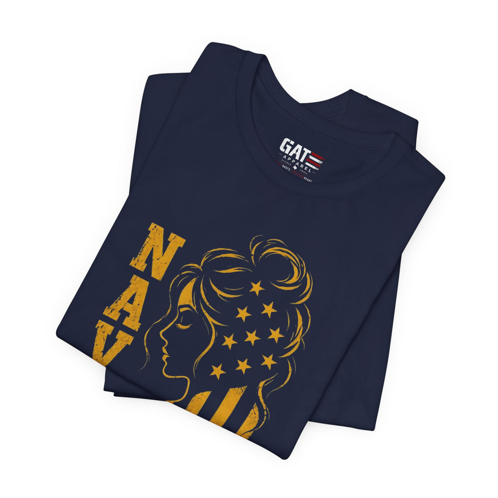 Navy Female Veteran Shirt, Women Navy Veteran Tee, Female Veteran Gift, Patriotic Military Shirt for Women, US Navy Veteran Apparel